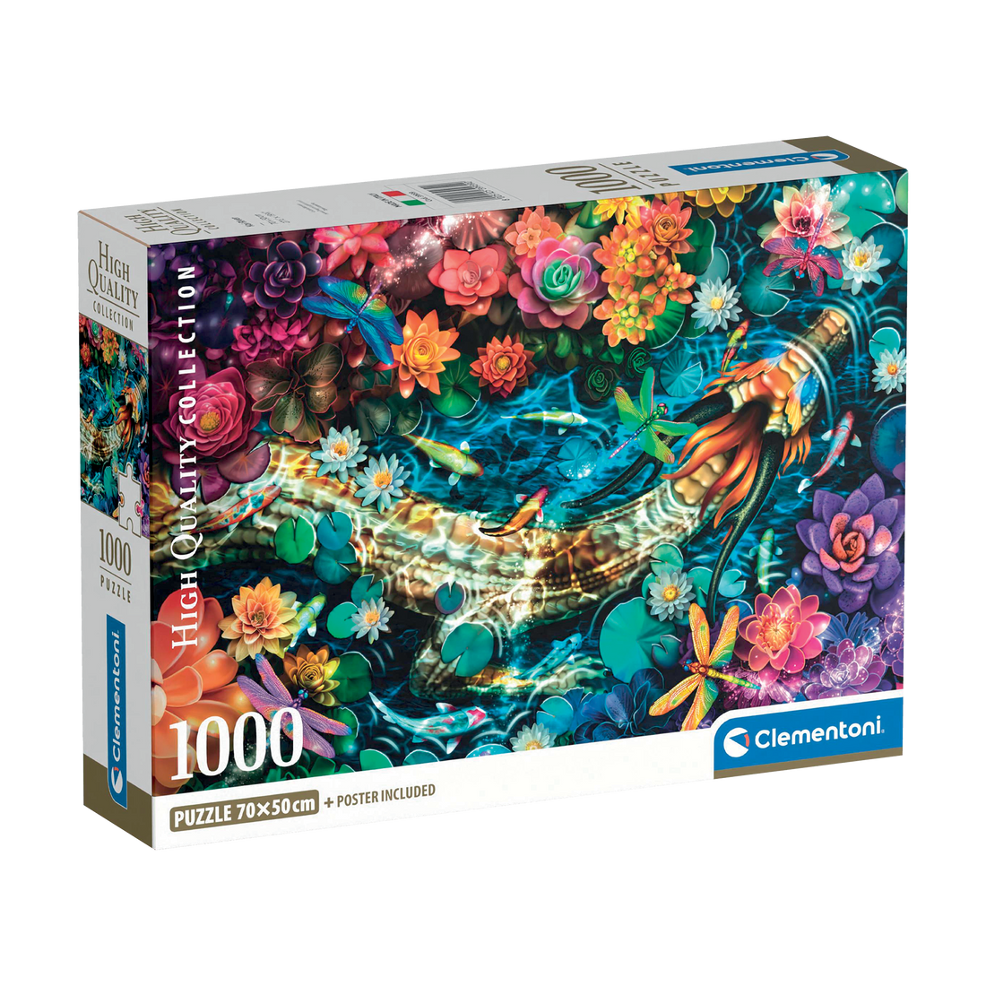 PZ1000: RIVIÈRE AUX CARPES CLEMENTONI PUZZLES