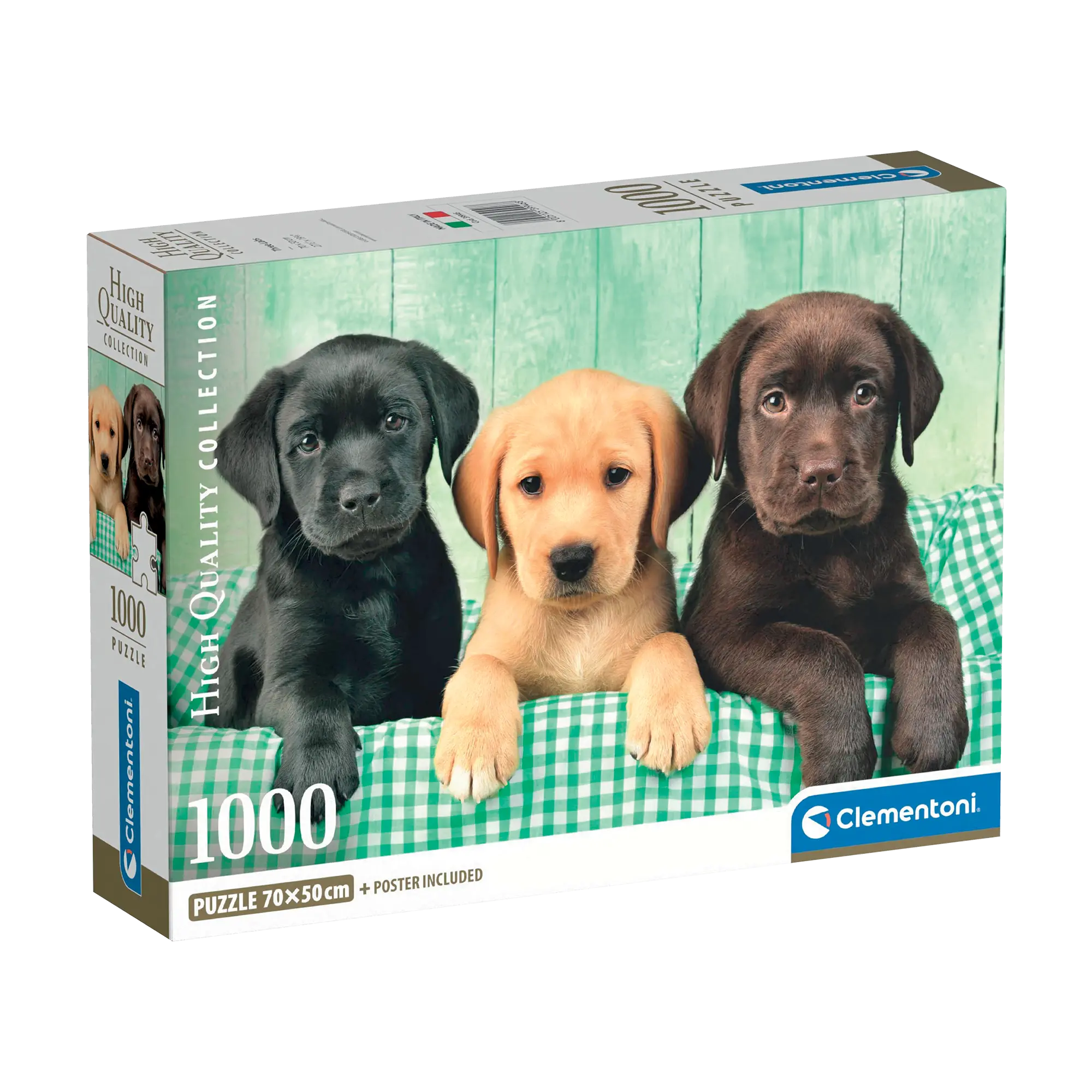 PZ1000: TROIS LABRADORS CLEMENTONI PUZZLES