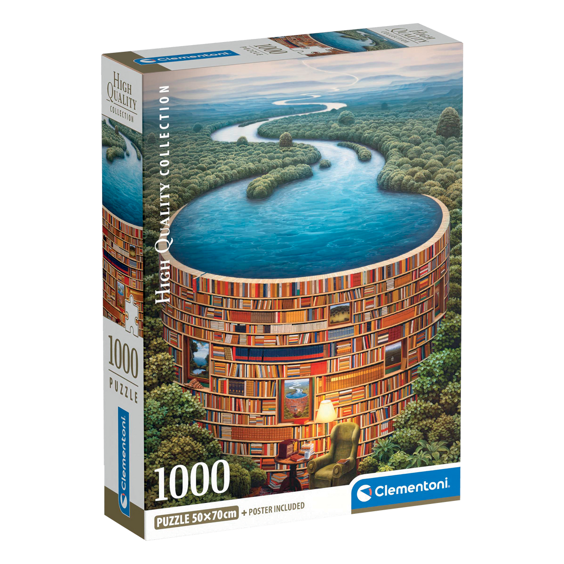 PZ1000: BIBLIODAME CLEMENTONI PUZZLES