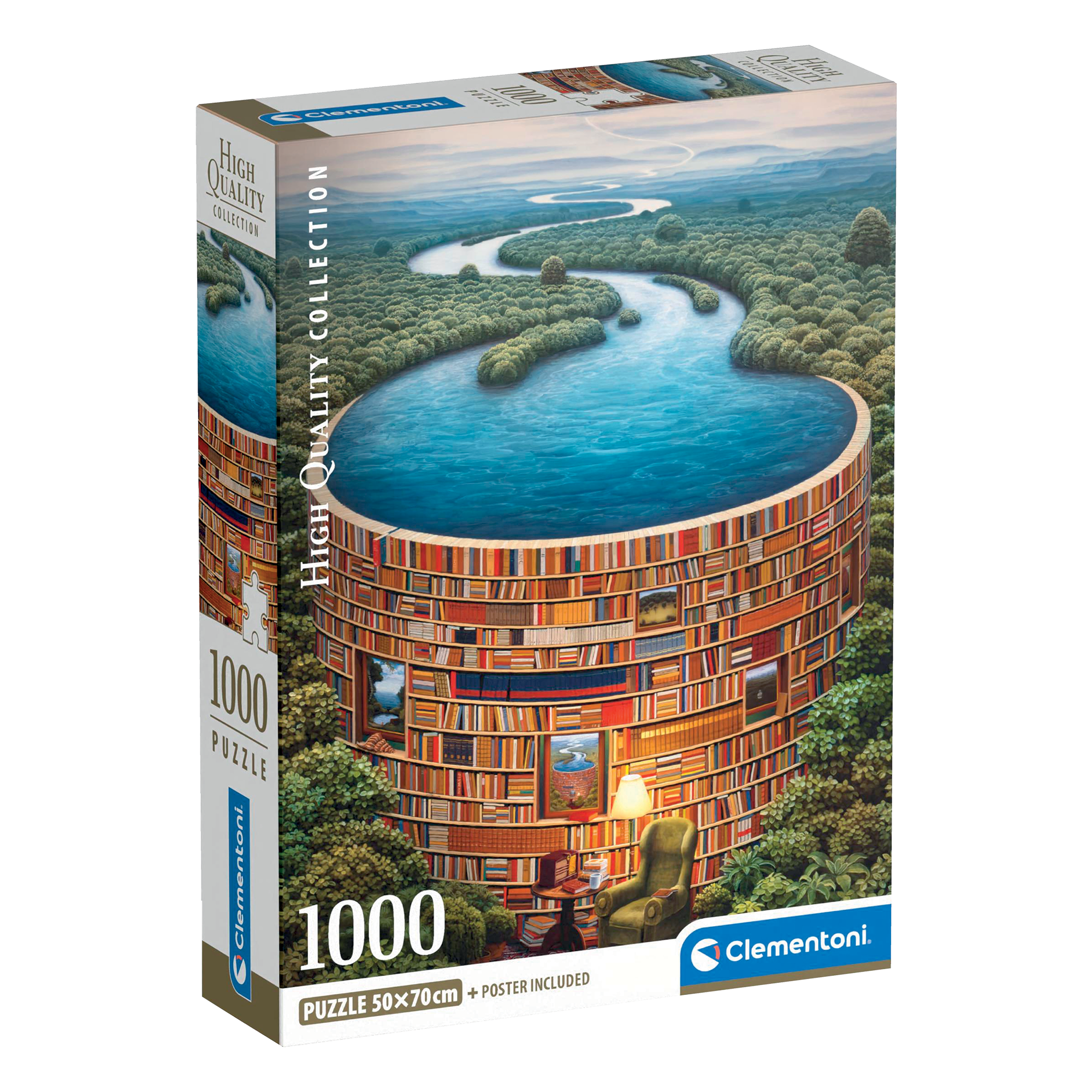 PZ1000: BIBLIODAME CLEMENTONI PUZZLES