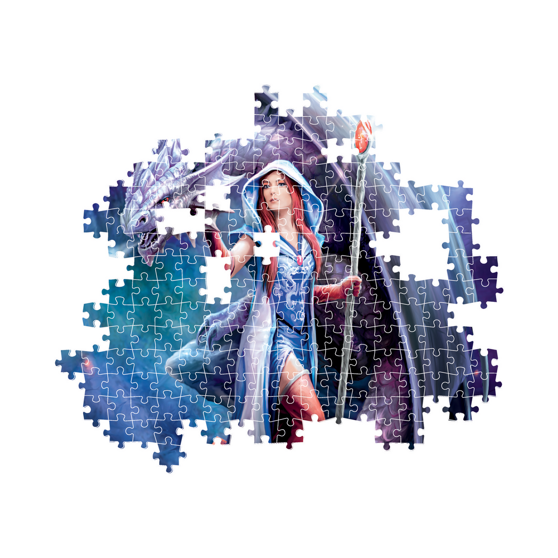 PZ1000: ANNE STOKES: MAGE DRAGON - CLEMENTONI