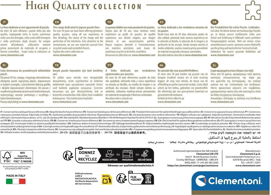 PZ1000: MORDILLO: LE SPECTACLE CLEMENTONI PUZZLES