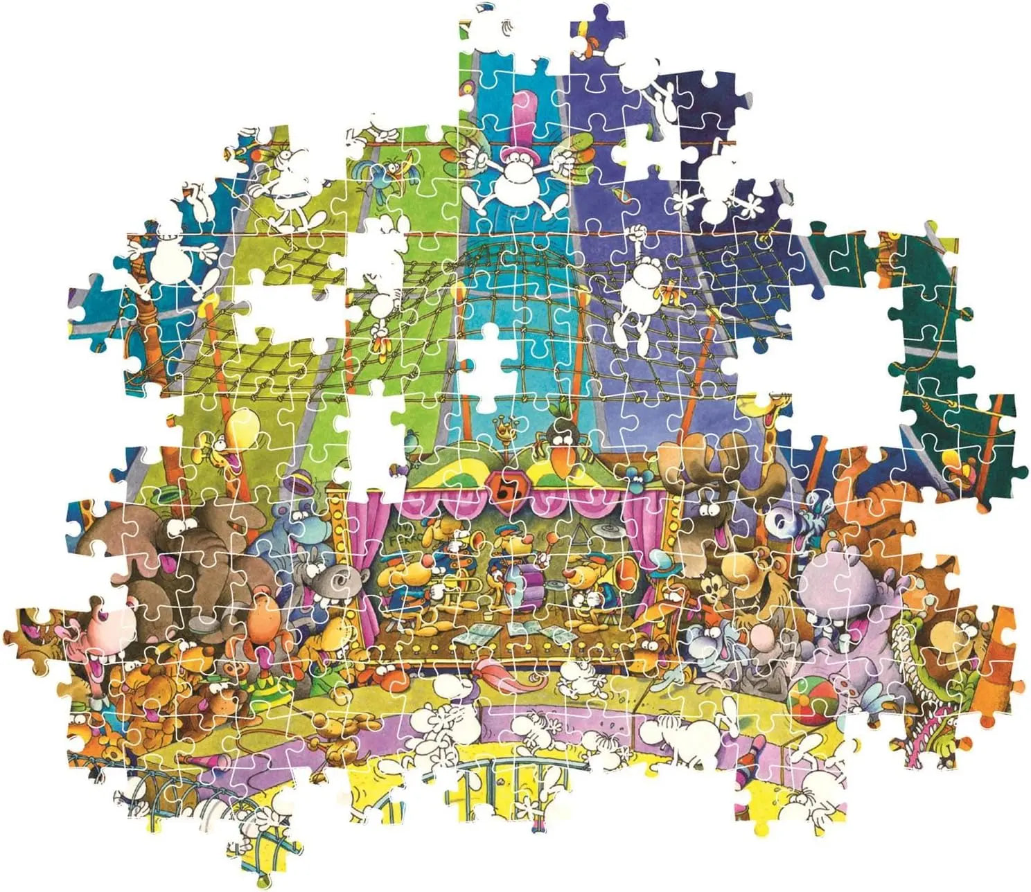 PZ1000: MORDILLO: LE SPECTACLE CLEMENTONI PUZZLES