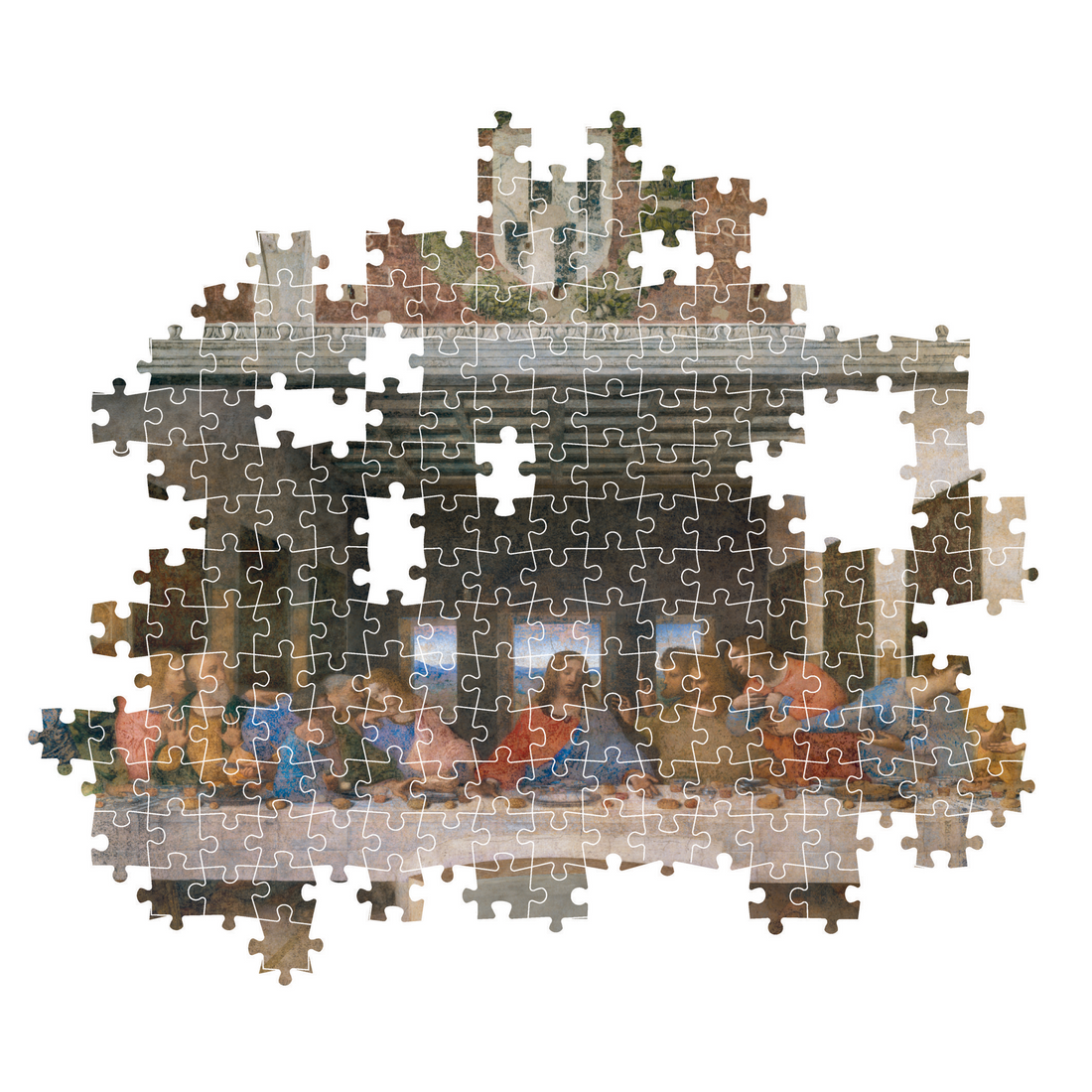 PZ1000: MUSEUM: LA CÈNE - DA VINCI - CLEMENTONI