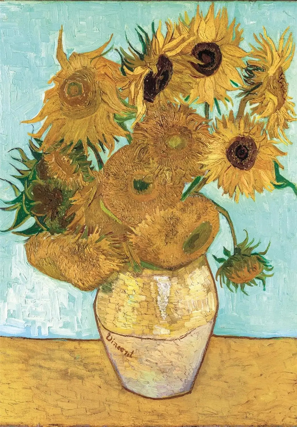 PZ1000: MUSEUM: LES TOURNESOLS - VAN GOGH CLEMENTONI PUZZLES