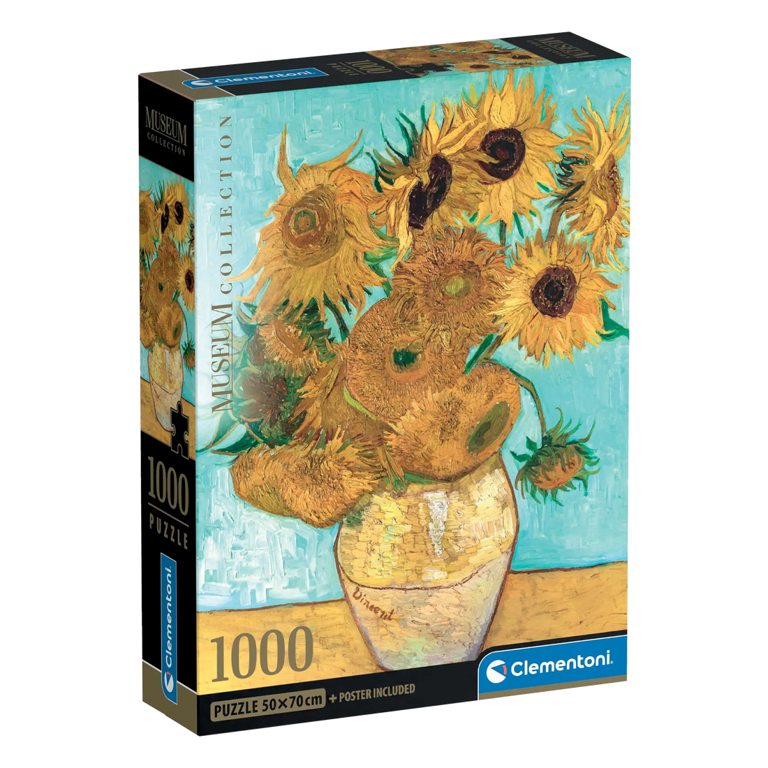 PZ1000: MUSEUM: LES TOURNESOLS - VAN GOGH CLEMENTONI PUZZLES