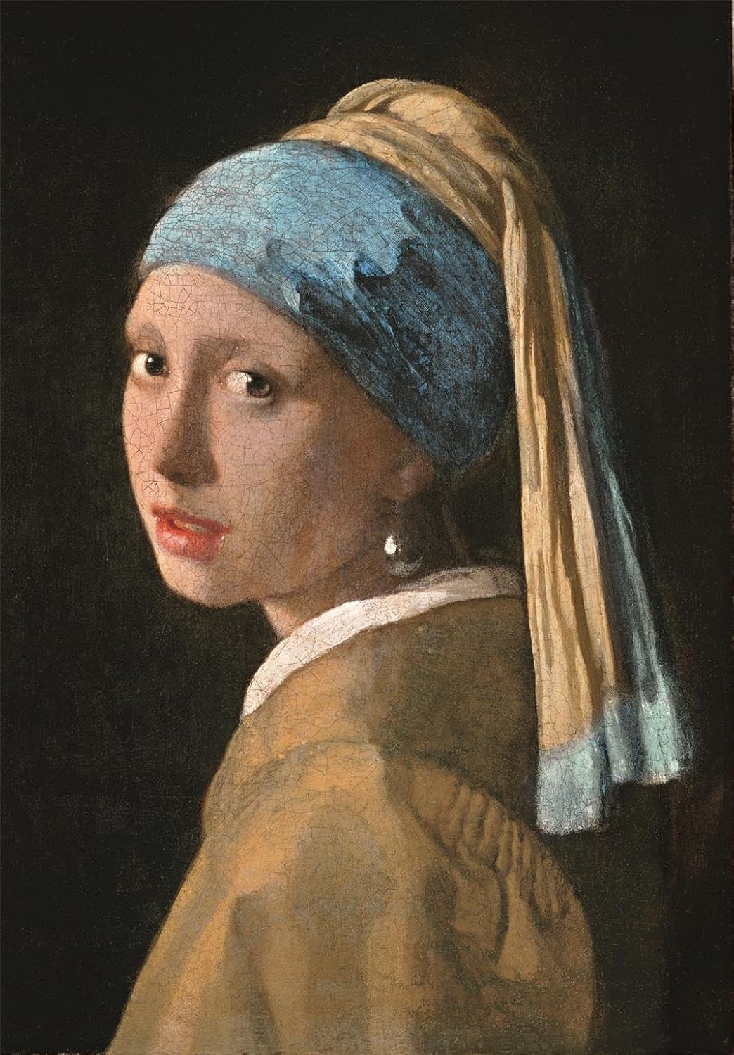 PZ1000: MUSEUM: LA JEUNE FILLE À LA PERLE - VERMEER CLEMENTONI PUZZLES