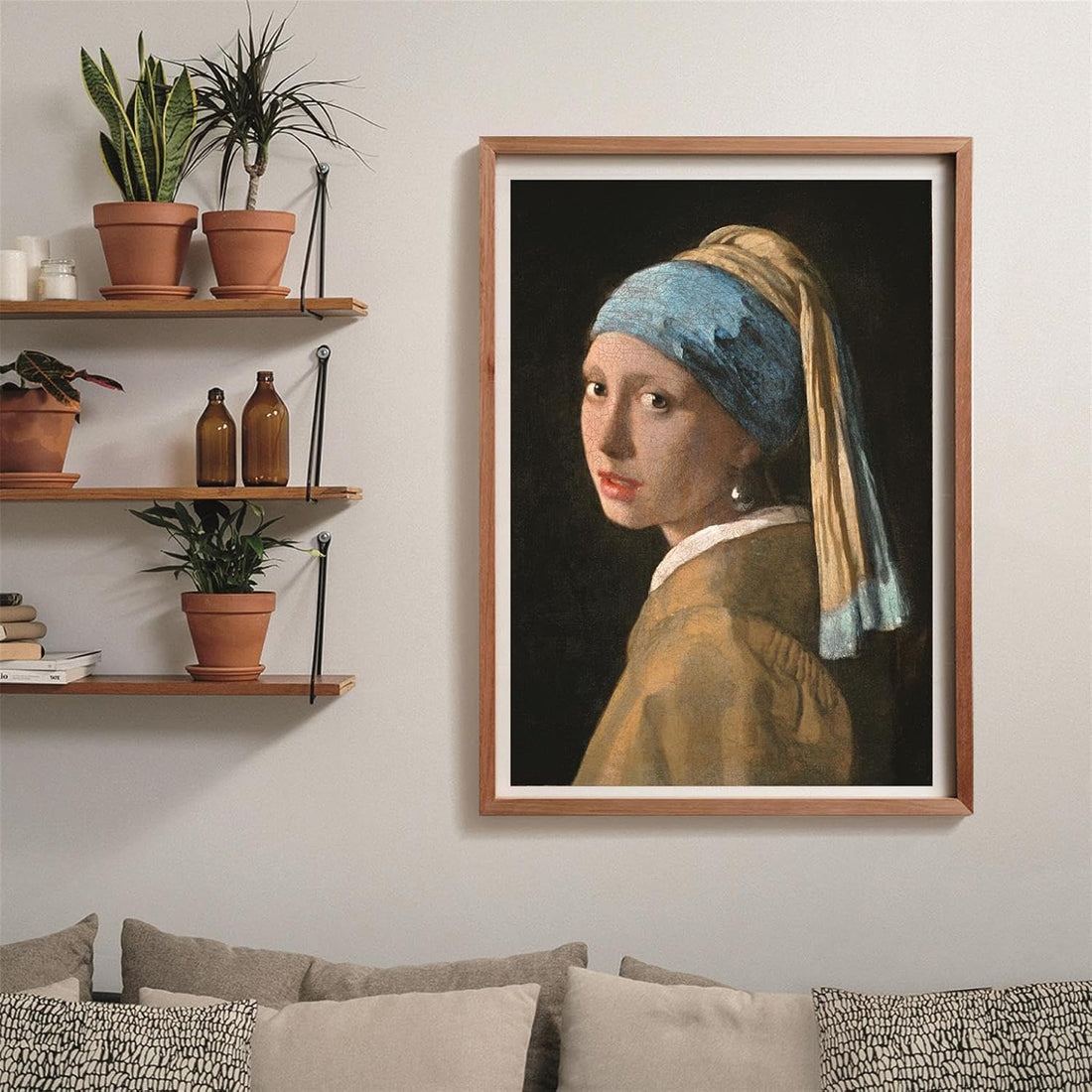 PZ1000: MUSEUM: LA JEUNE FILLE À LA PERLE - VERMEER CLEMENTONI PUZZLES
