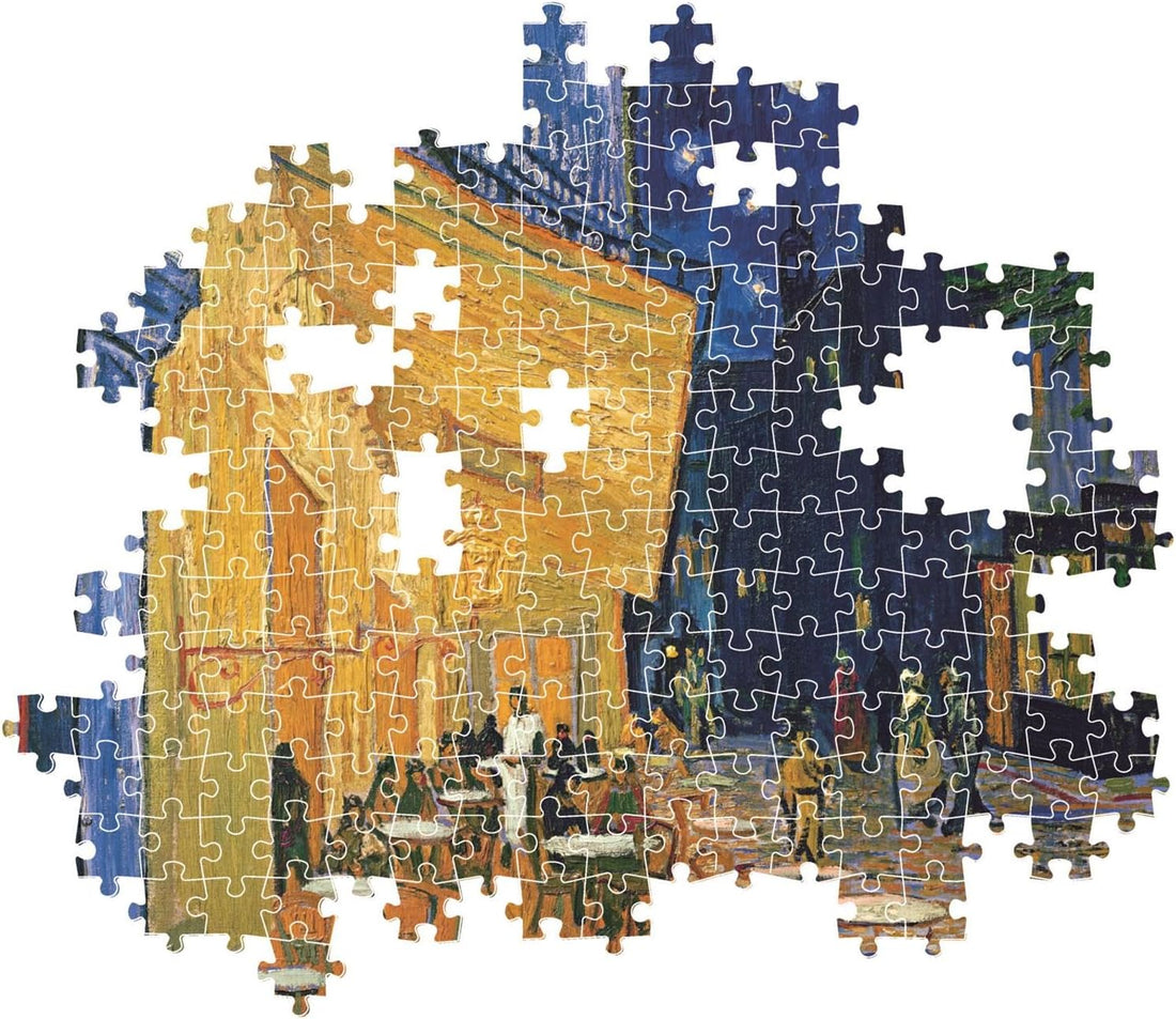 PZ1000: MUSEUM: LE CAFÉ, LE SOIR - VAN GOGH CLEMENTONI PUZZLES