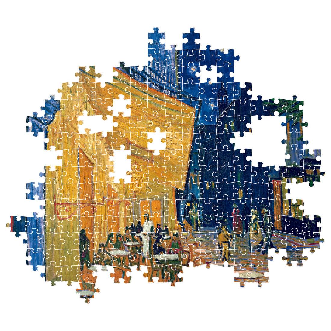 PZ1000: MUSEUM: LE CAFÉ, LE SOIR - VAN GOGH CLEMENTONI PUZZLES