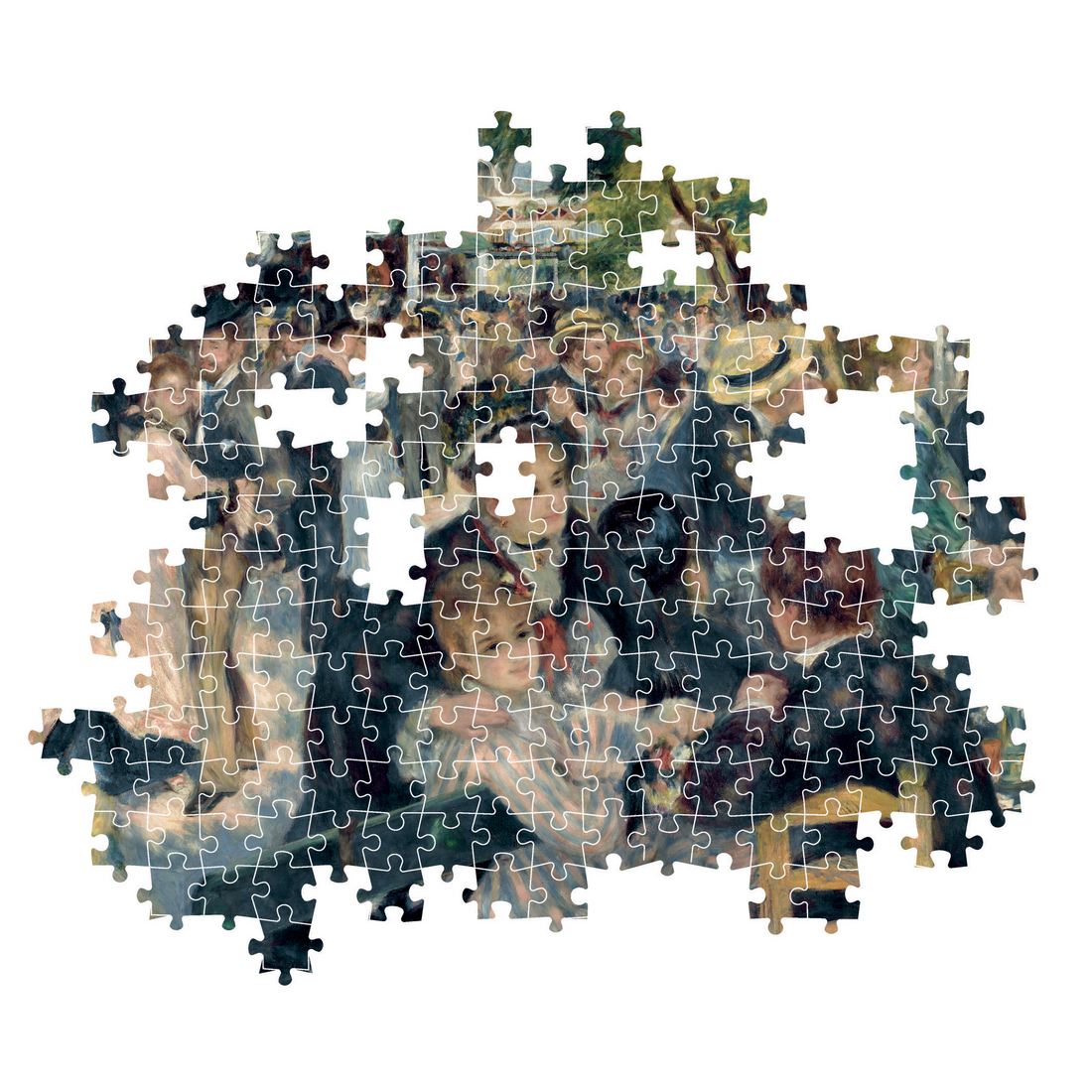 PZ1000: MUSEUM: BAL DU MOULIN DE LA GALETTE - RENOIR - CLEMENTONI