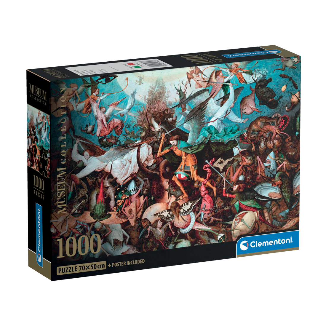 PZ1000: MUSEUM: LA CHUTE DES ANGES REBELLES CLEMENTONI PUZZLES