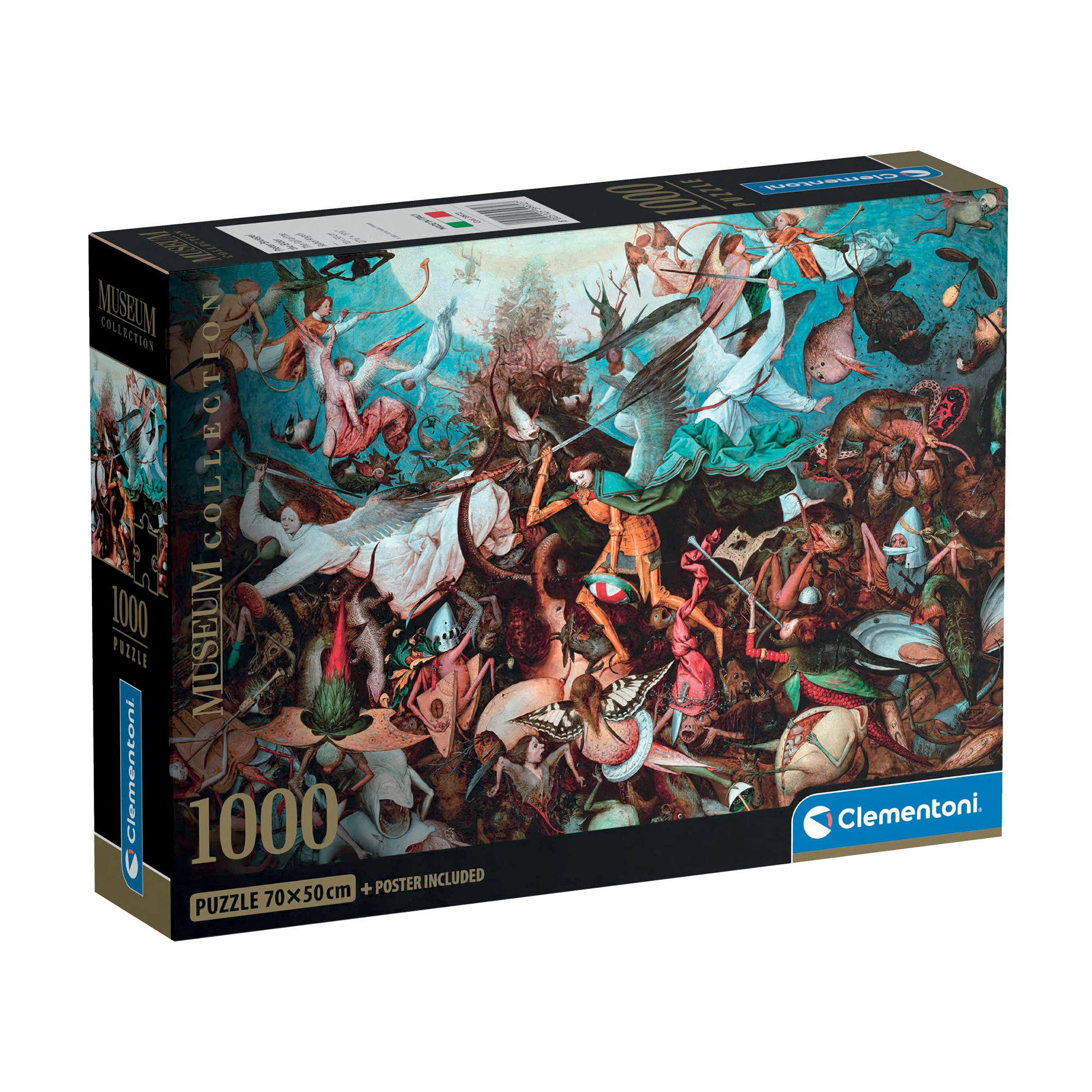 PZ1000: MUSEUM: LA CHUTE DES ANGES REBELLES CLEMENTONI PUZZLES