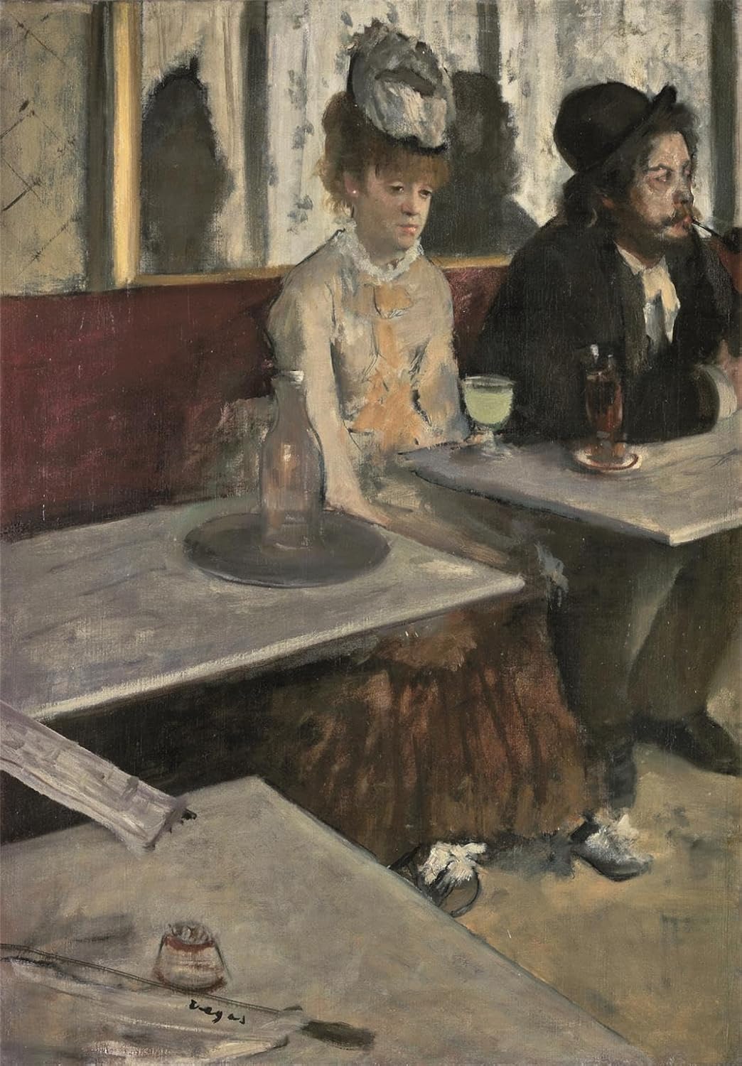 PZ1000: MUSEUM: DANS UN CAFÉ - DEGAS CLEMENTONI PUZZLES