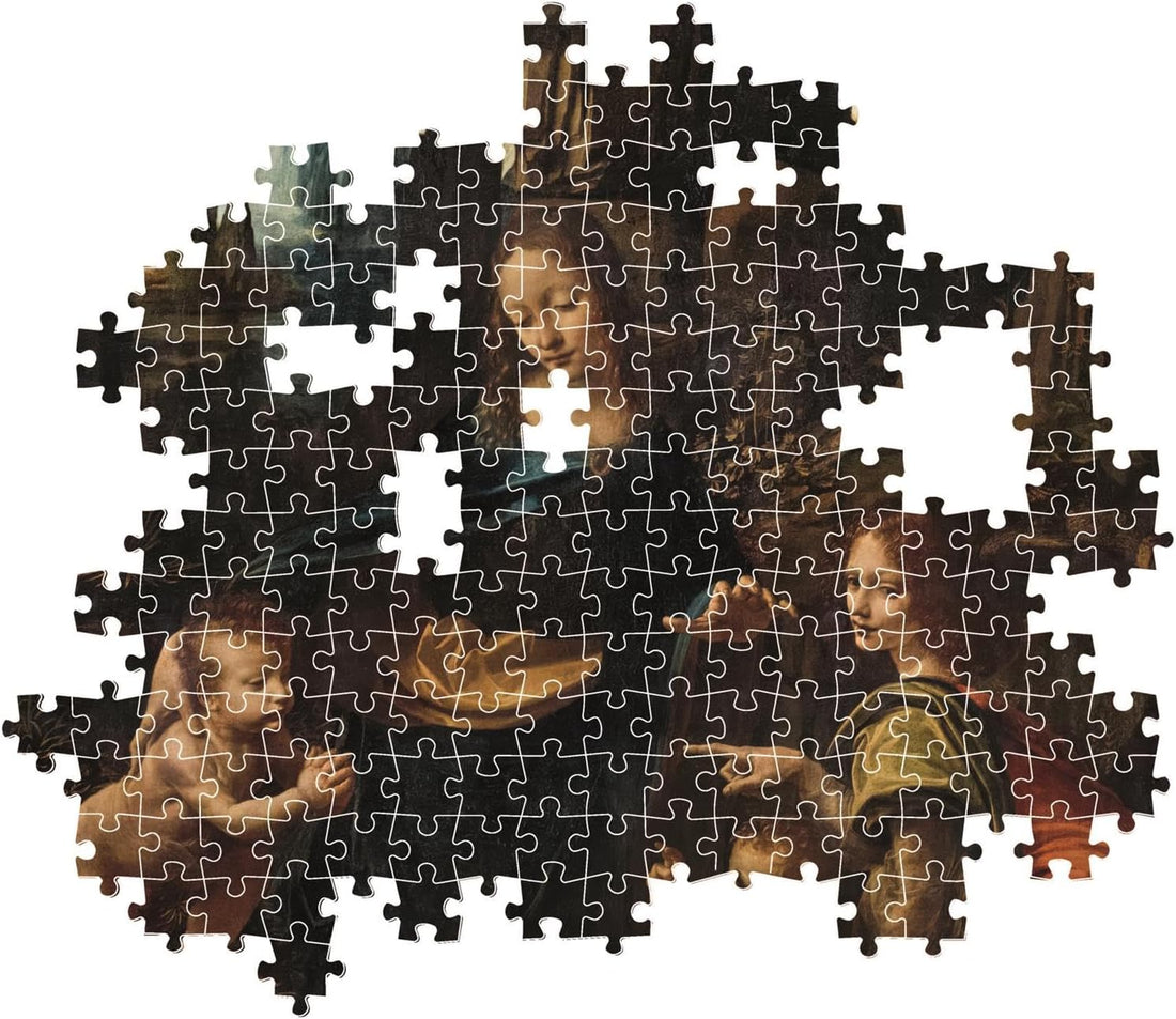 PZ1000: MUSEUM: LA VIERGE AUX ROCHERS - DA VINCI CLEMENTONI PUZZLES