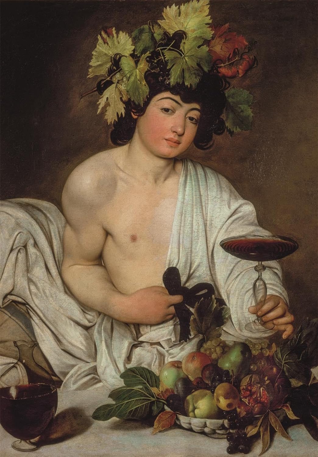 PZ1000: MUSEUM: BACCHUS - CARAVAGGIO CLEMENTONI PUZZLES