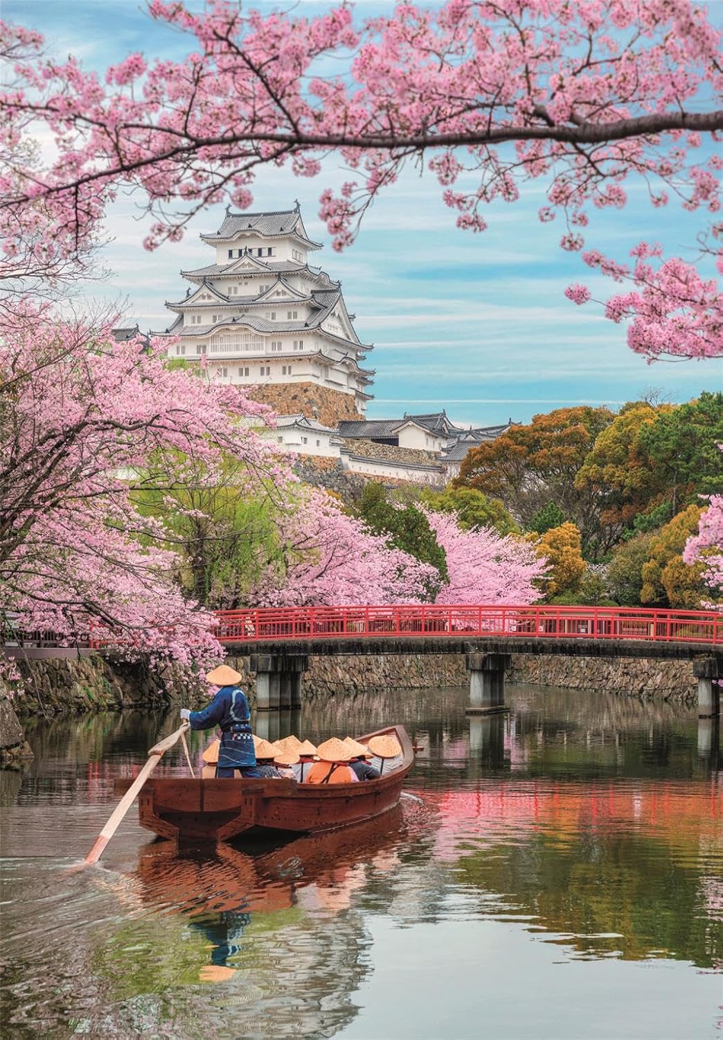 PZ1000: CHÂTEAU DE HIMEJI AU PRINTEMPS CLEMENTONI PUZZLES