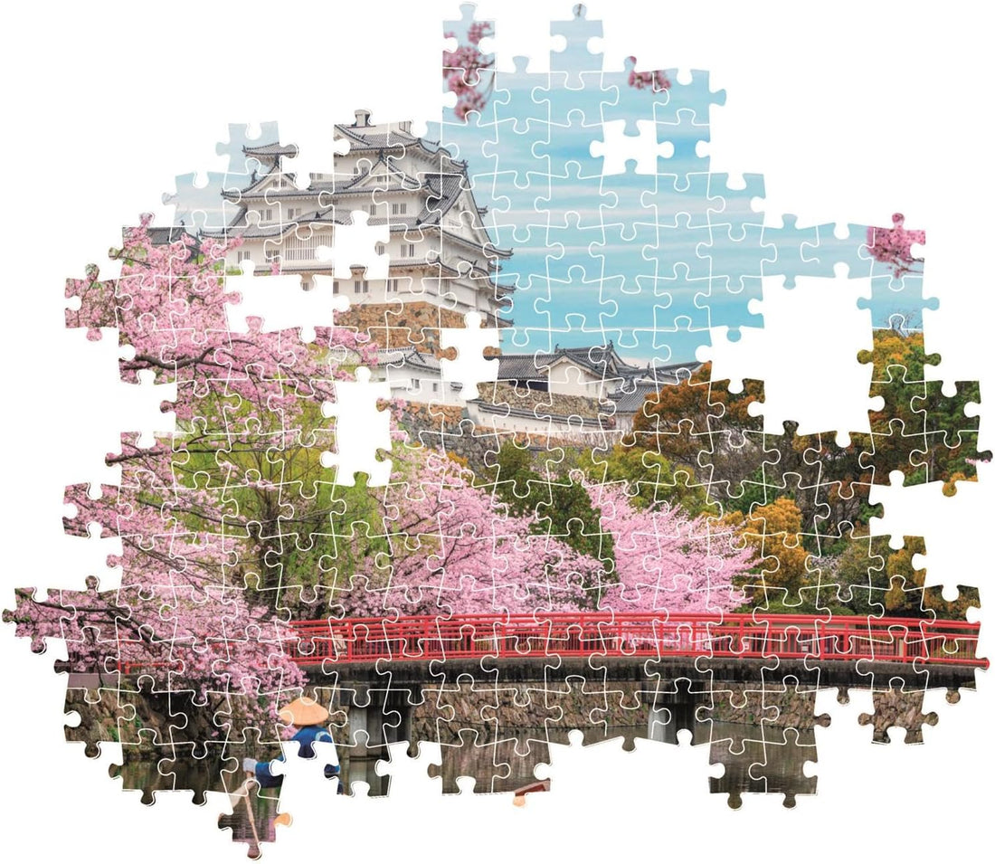 PZ1000: CHÂTEAU DE HIMEJI AU PRINTEMPS CLEMENTONI PUZZLES