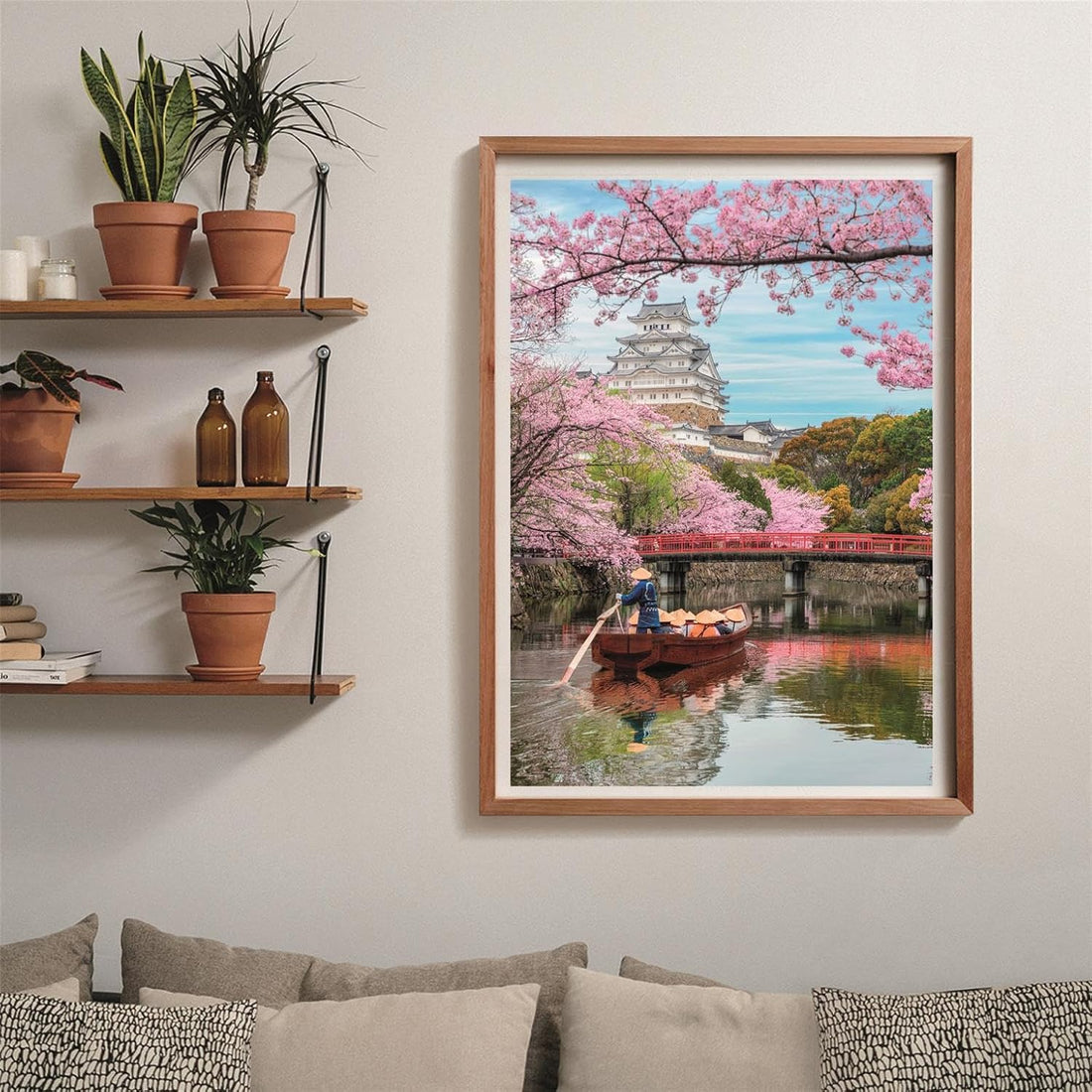 PZ1000: CHÂTEAU DE HIMEJI AU PRINTEMPS CLEMENTONI PUZZLES