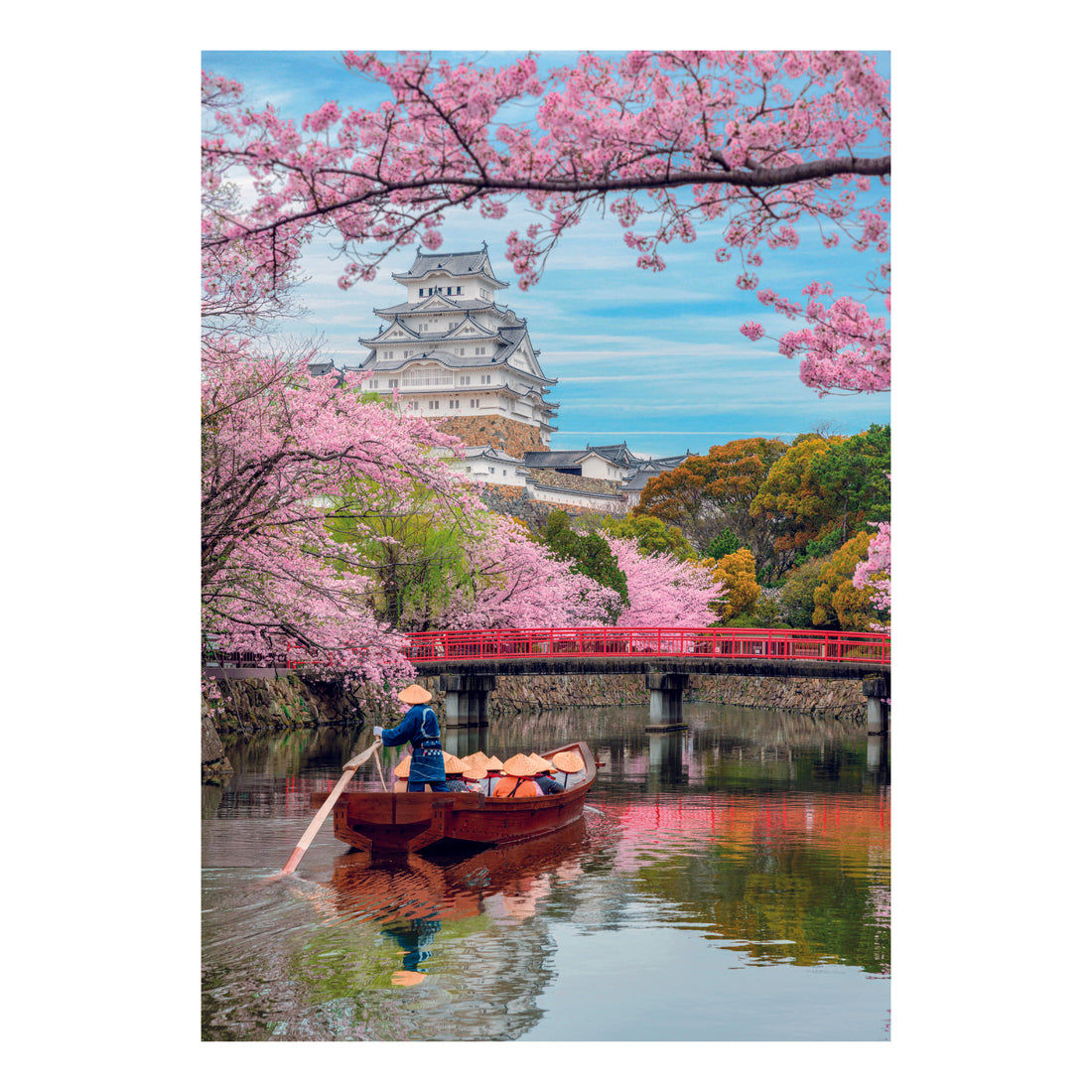 PZ1000: CHÂTEAU DE HIMEJI AU PRINTEMPS CLEMENTONI PUZZLES
