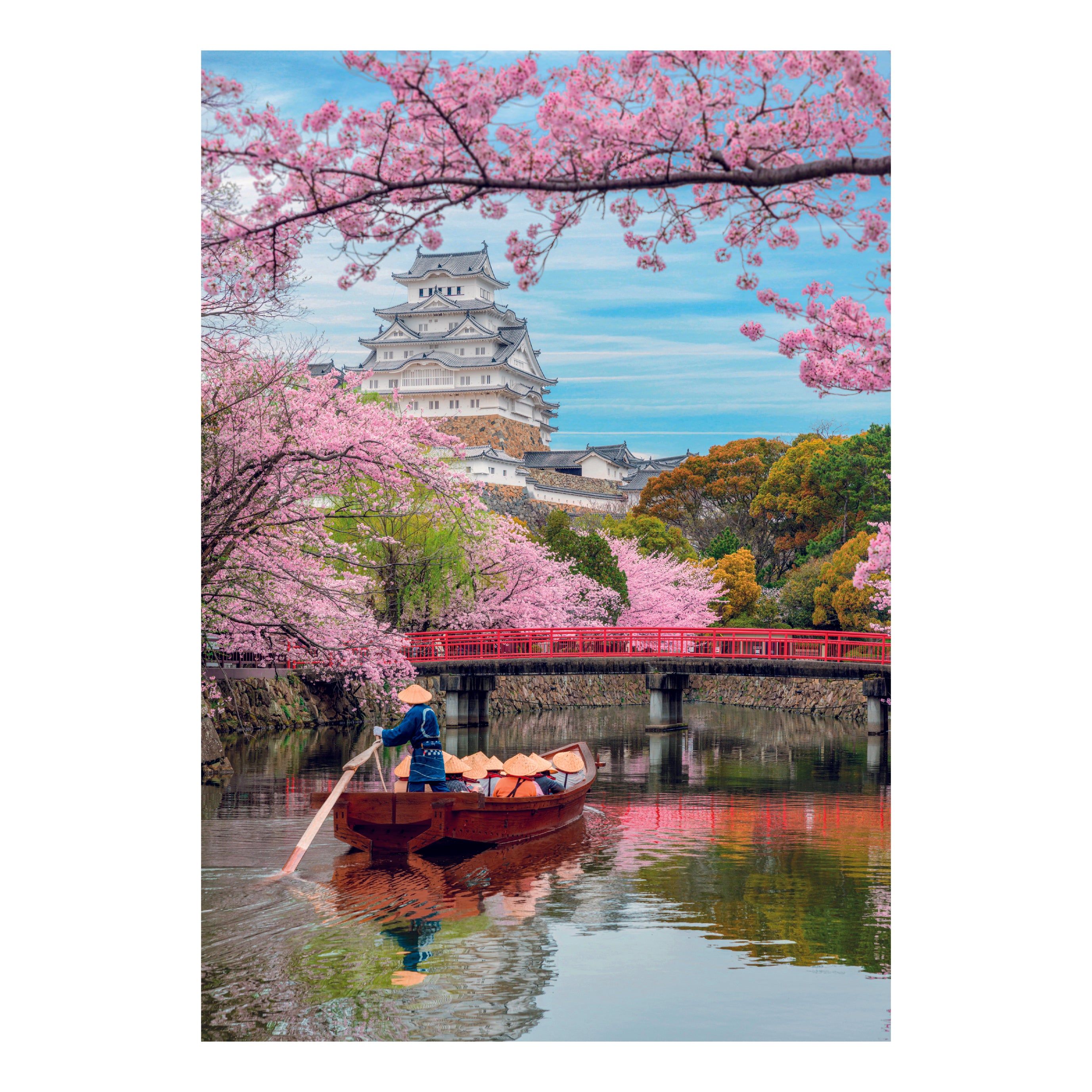 PZ1000: CHÂTEAU DE HIMEJI AU PRINTEMPS CLEMENTONI PUZZLES