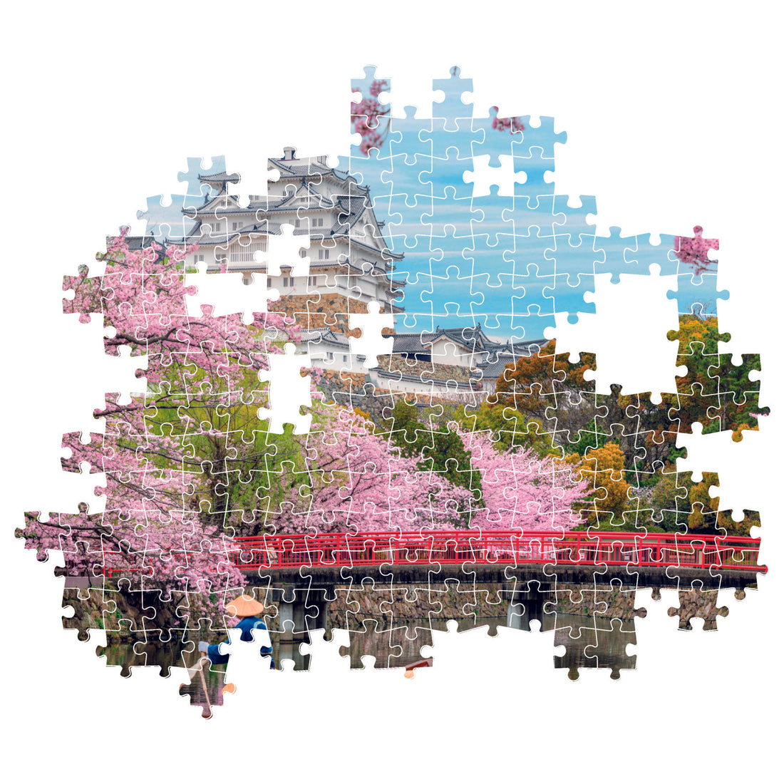PZ1000: CHÂTEAU DE HIMEJI AU PRINTEMPS CLEMENTONI PUZZLES