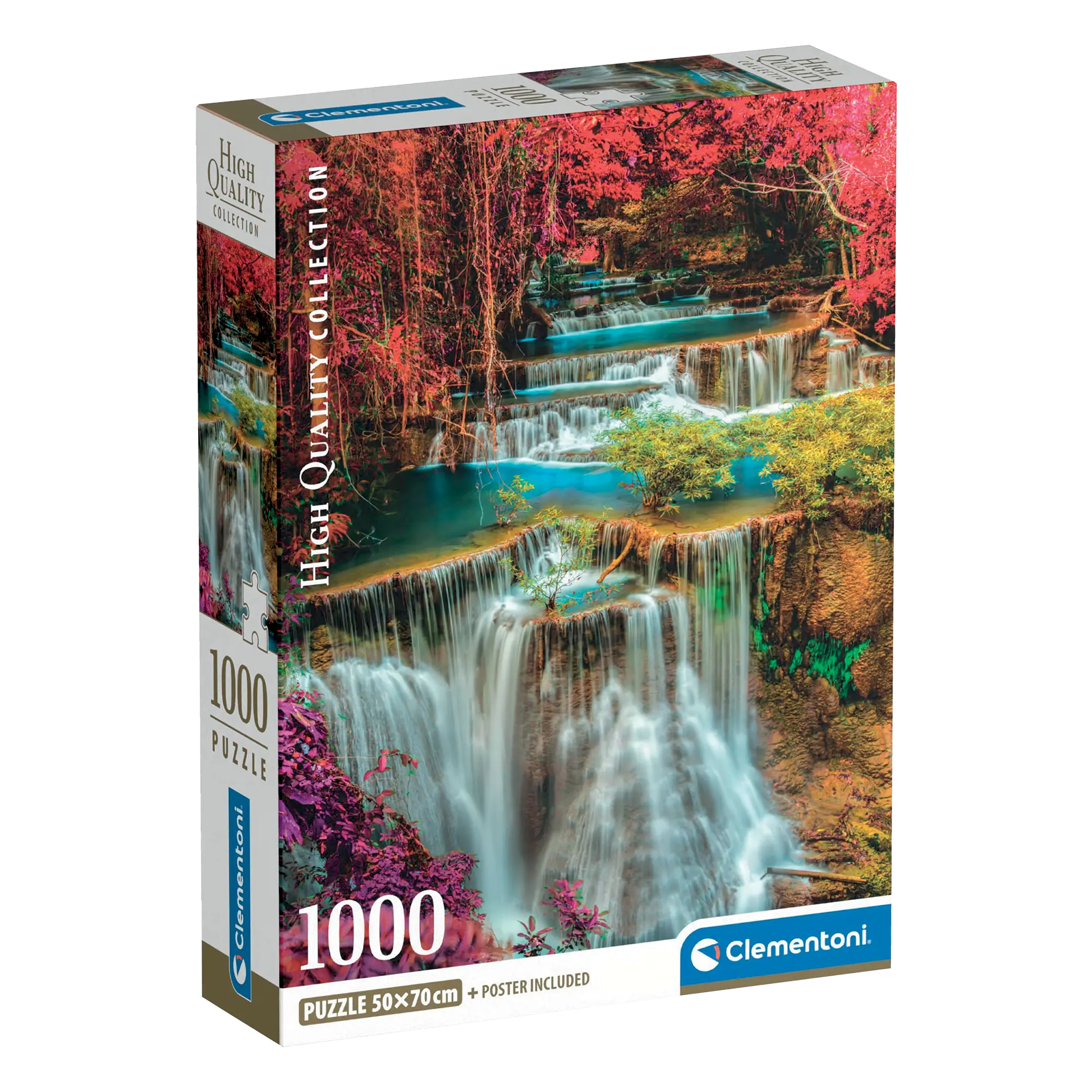 PZ1000: CHUTES COLORÉES EN THAÏLANDE CLEMENTONI PUZZLES