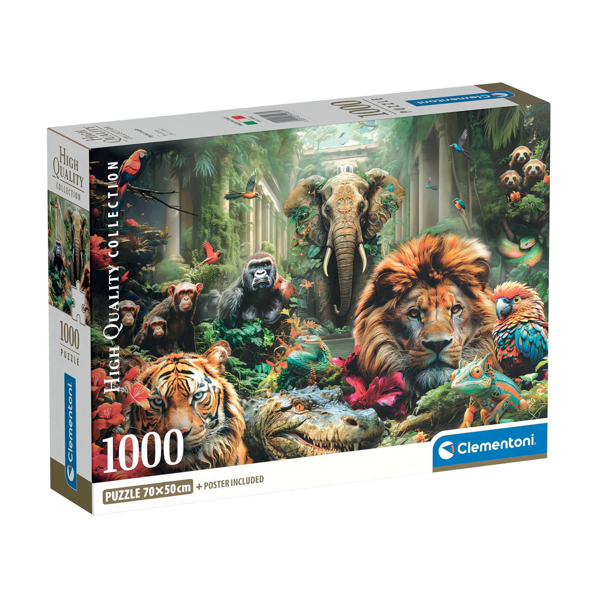 PZ1000: JUNGLE MYSTIQUE CLEMENTONI PUZZLES
