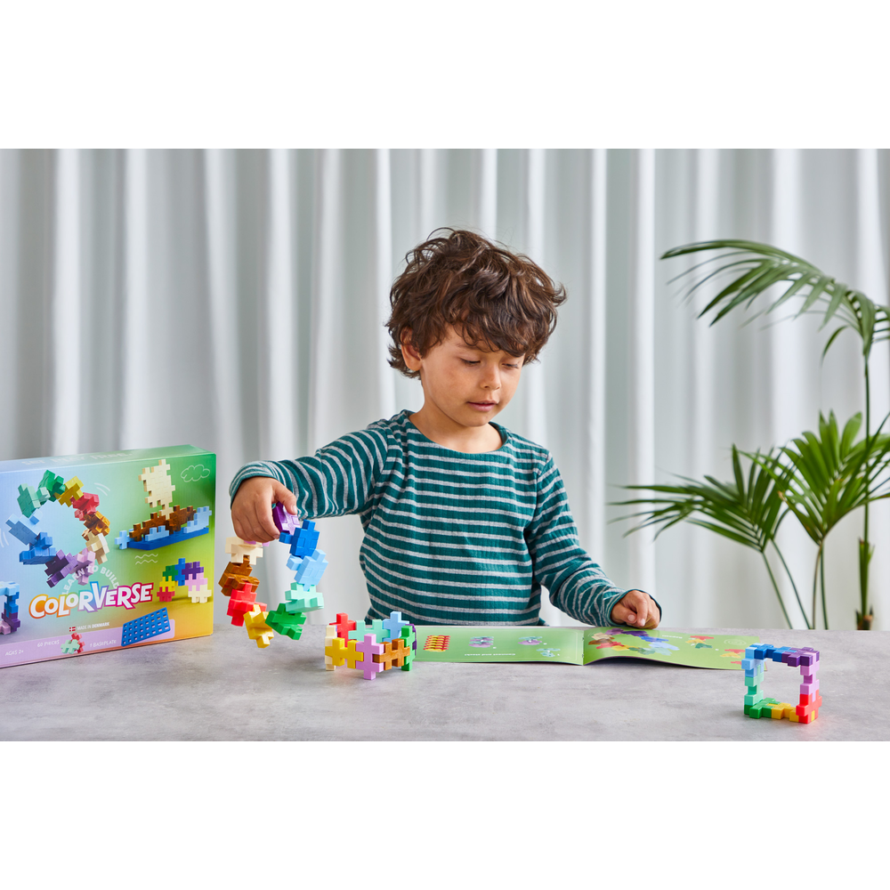 LEARN TO BUILD - COLORVERSE PLUS PLUS