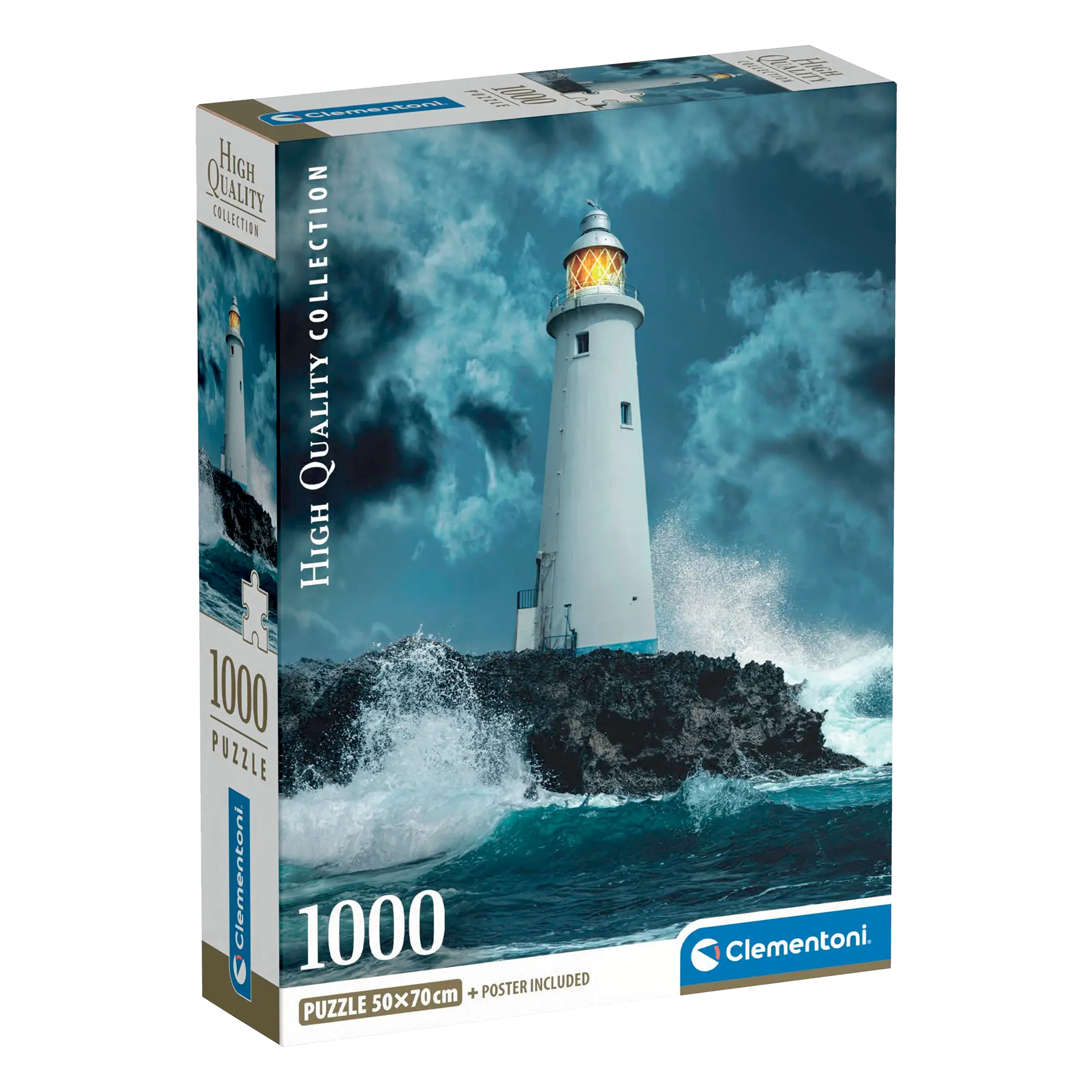 PZ1000: PHARE DANS LA TEMPÊTE CLEMENTONI PUZZLES