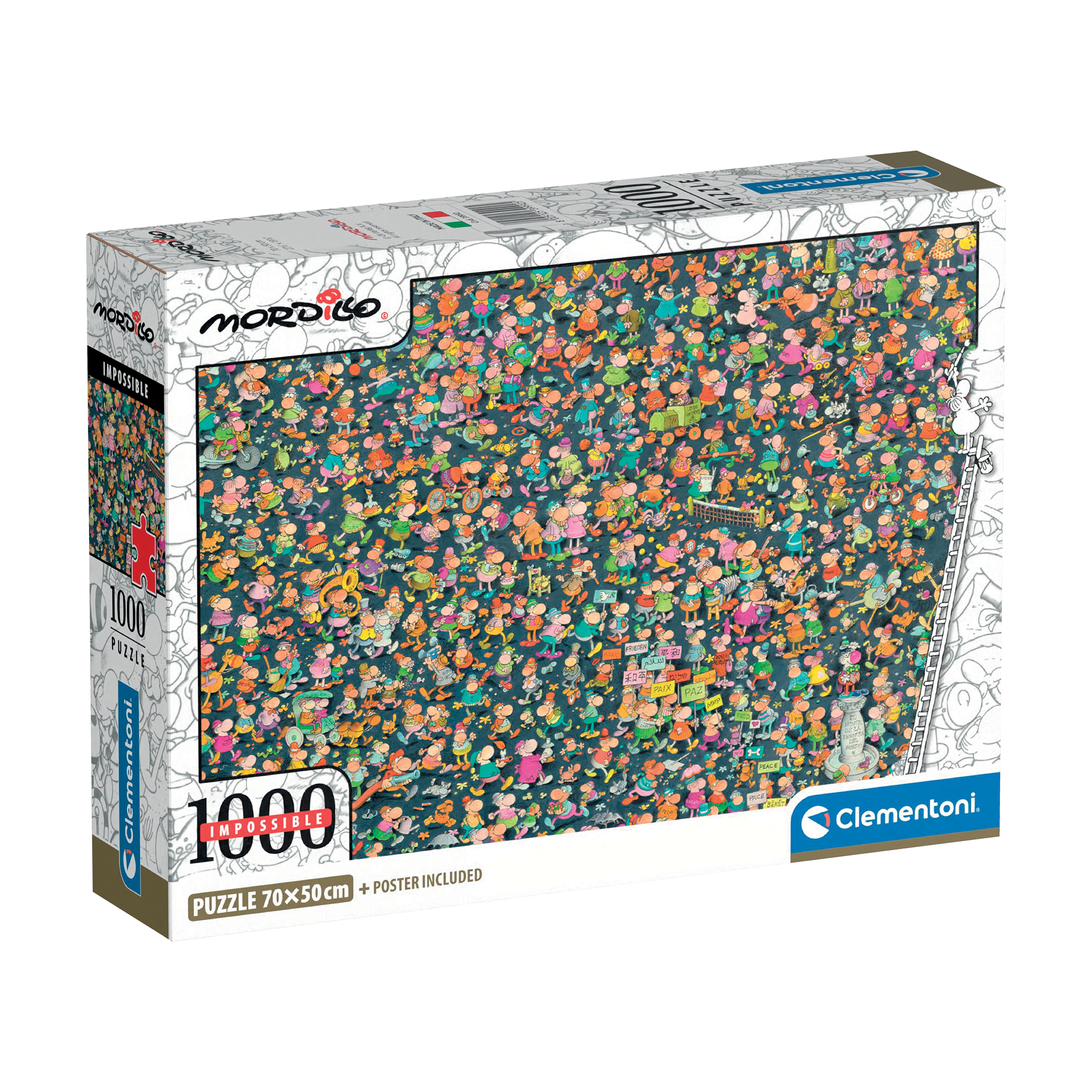 PZ1000: MORDILLO: IMPOSSIBLE CLEMENTONI PUZZLES
