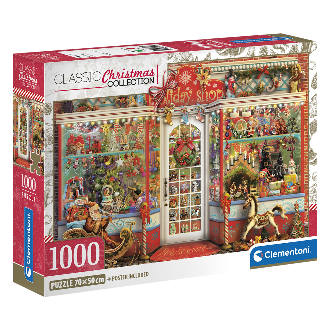 PZ1000: BOUTIQUE DES FÊTES CLEMENTONI PUZZLES