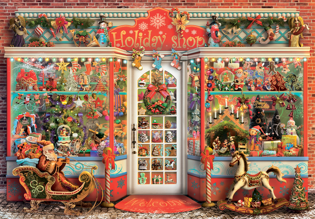 PZ1000: BOUTIQUE DES FÊTES CLEMENTONI PUZZLES