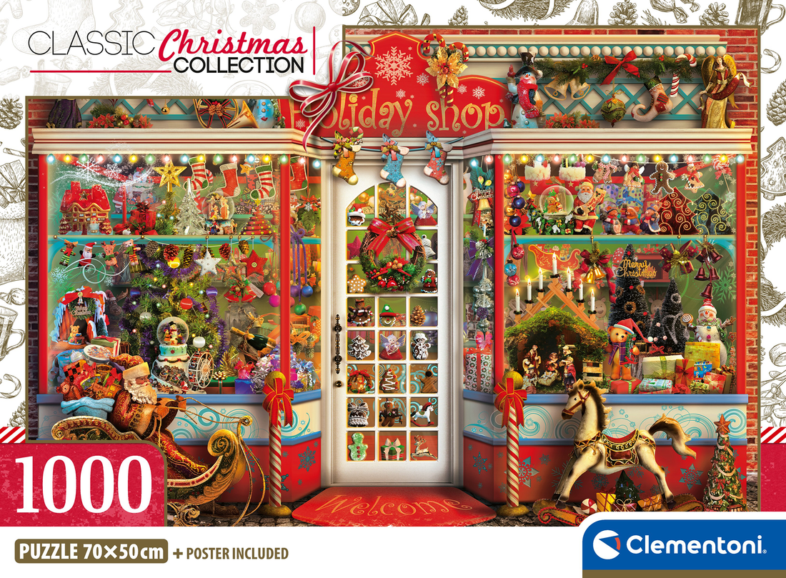 PZ1000: BOUTIQUE DES FÊTES CLEMENTONI PUZZLES