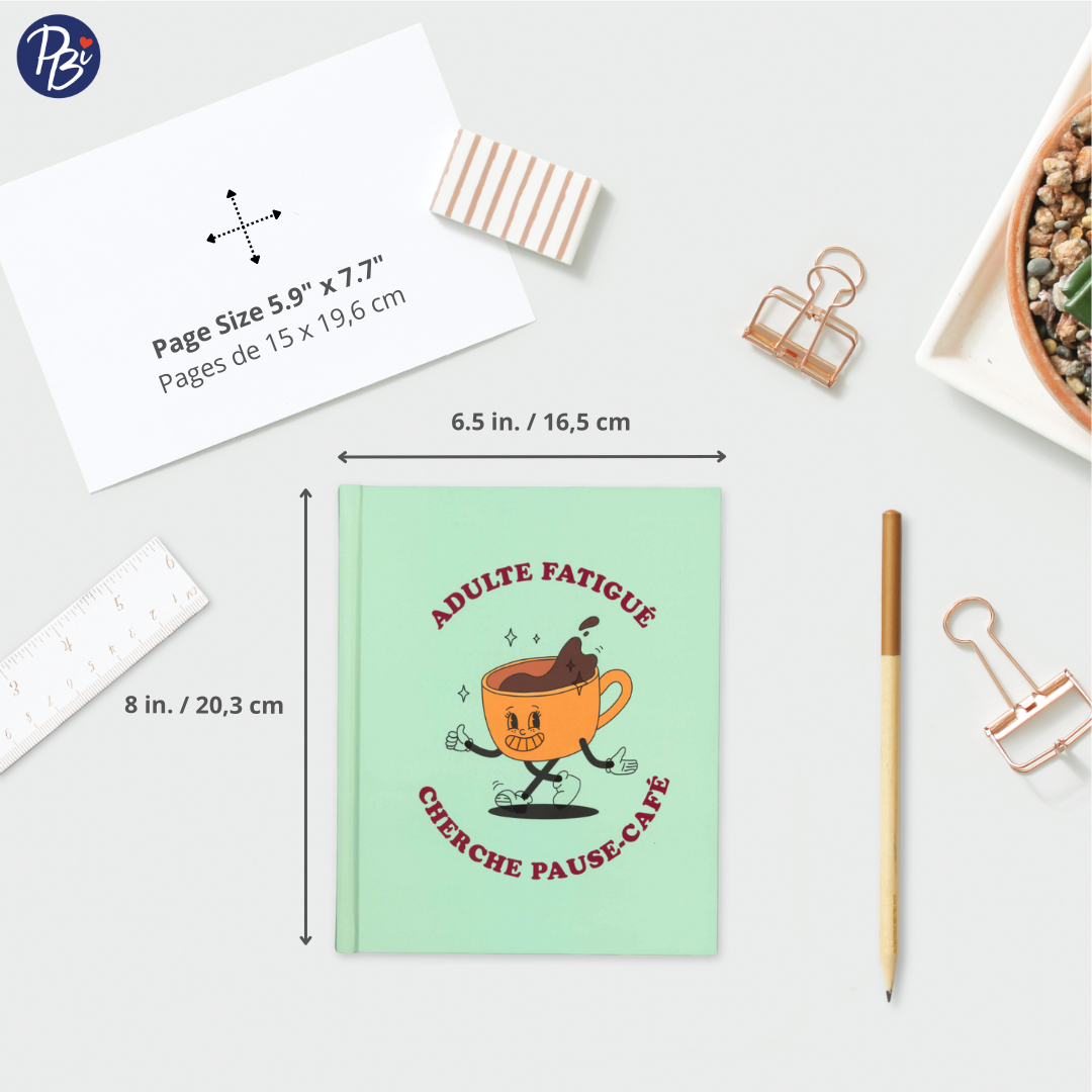 CAHIER DE NOTES- ADULTE FATIGUÉ PBI LIVRES NOTES