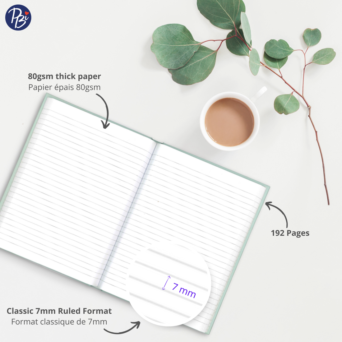 CAHIER DE NOTES - VAGUES ET PETITS POISSONS PBI LIVRES NOTES