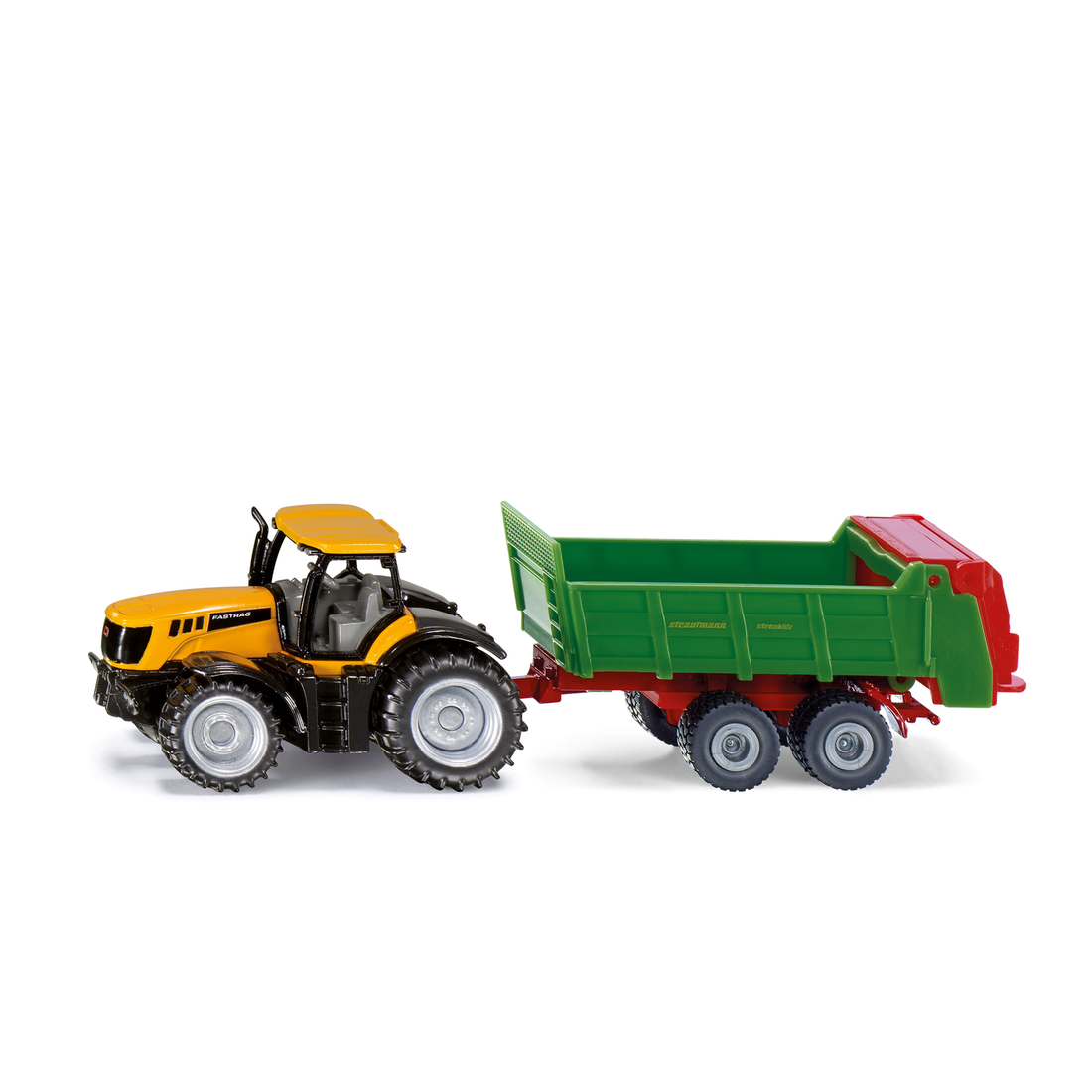 TRACTOR JCB WITH STRAUTMANN SPREADER