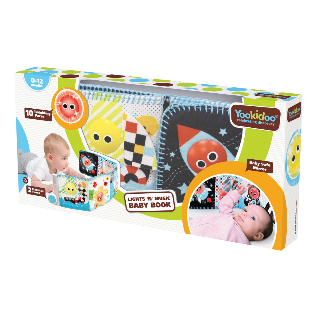 LUMIÈRES & MUSIQUE LIVRE DE BÉBÉ YOOKIDOO