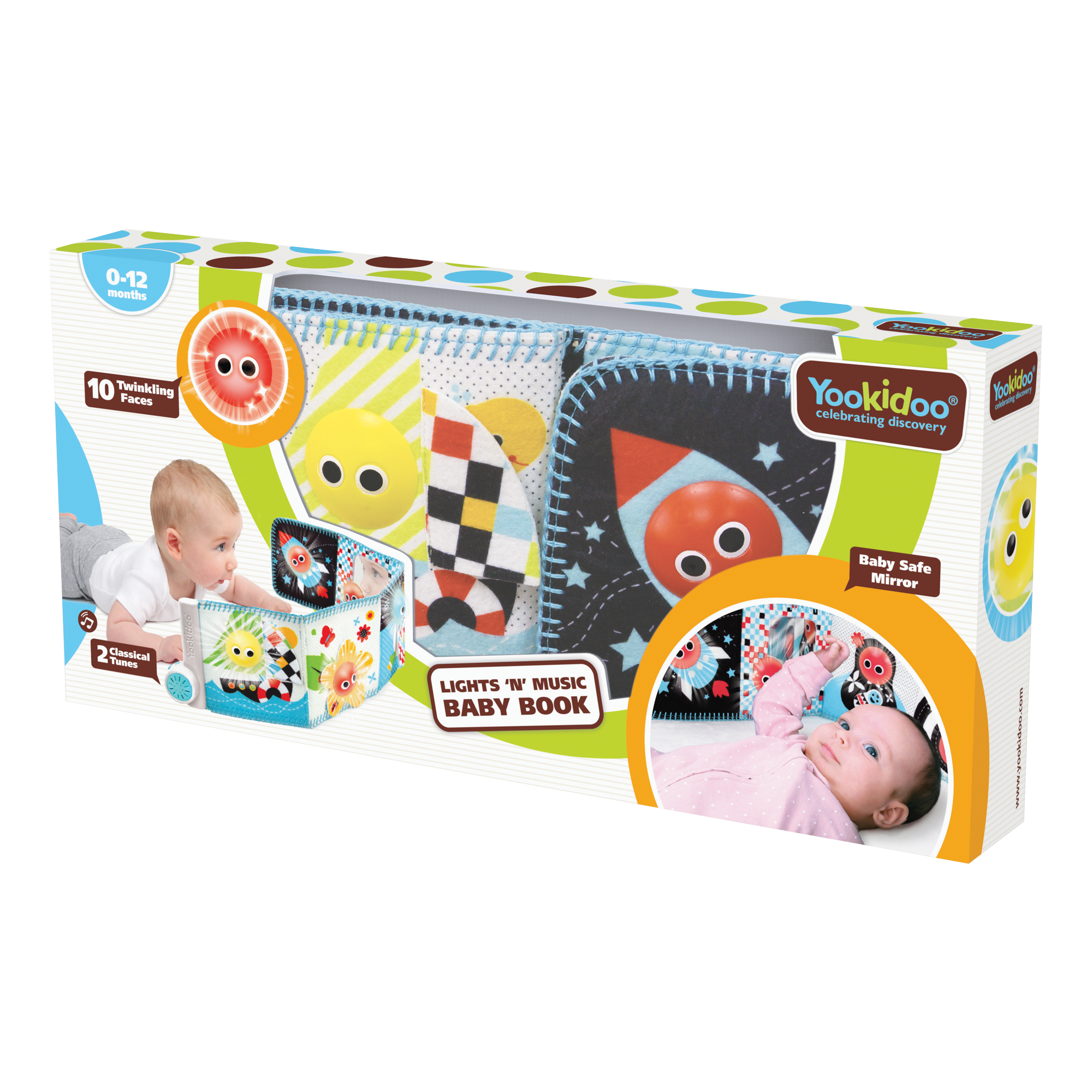 LUMIÈRES & MUSIQUE LIVRE DE BÉBÉ YOOKIDOO