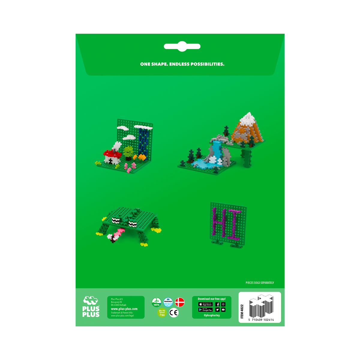 BASIC - DUO DE PLAQUETTES - PLUS PLUS