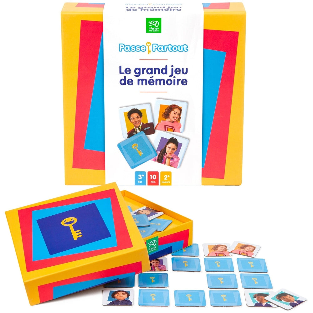 LE GRAND JEU DE MÉMOIRE PASSE-PARTOUT