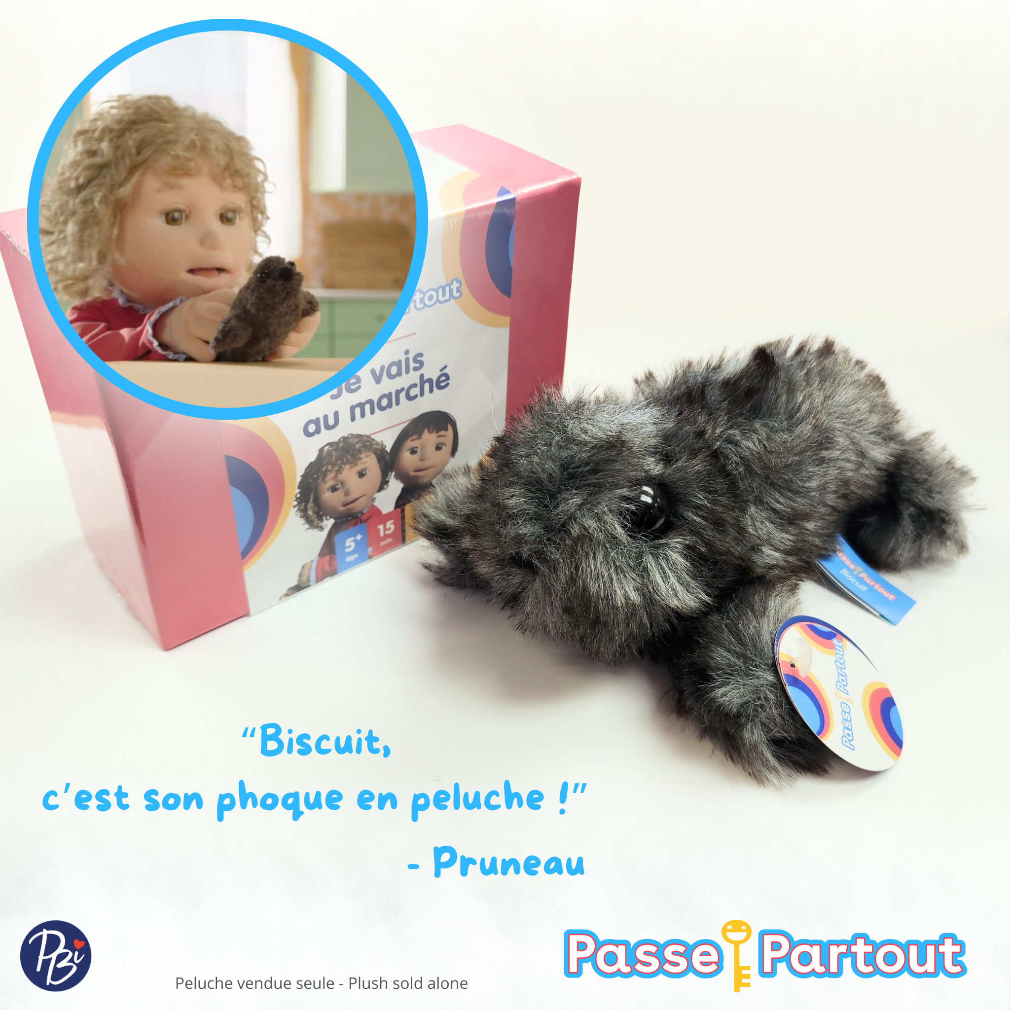 PELUCHE - BISCUIT DE CANELLE PASSE-PARTOUT