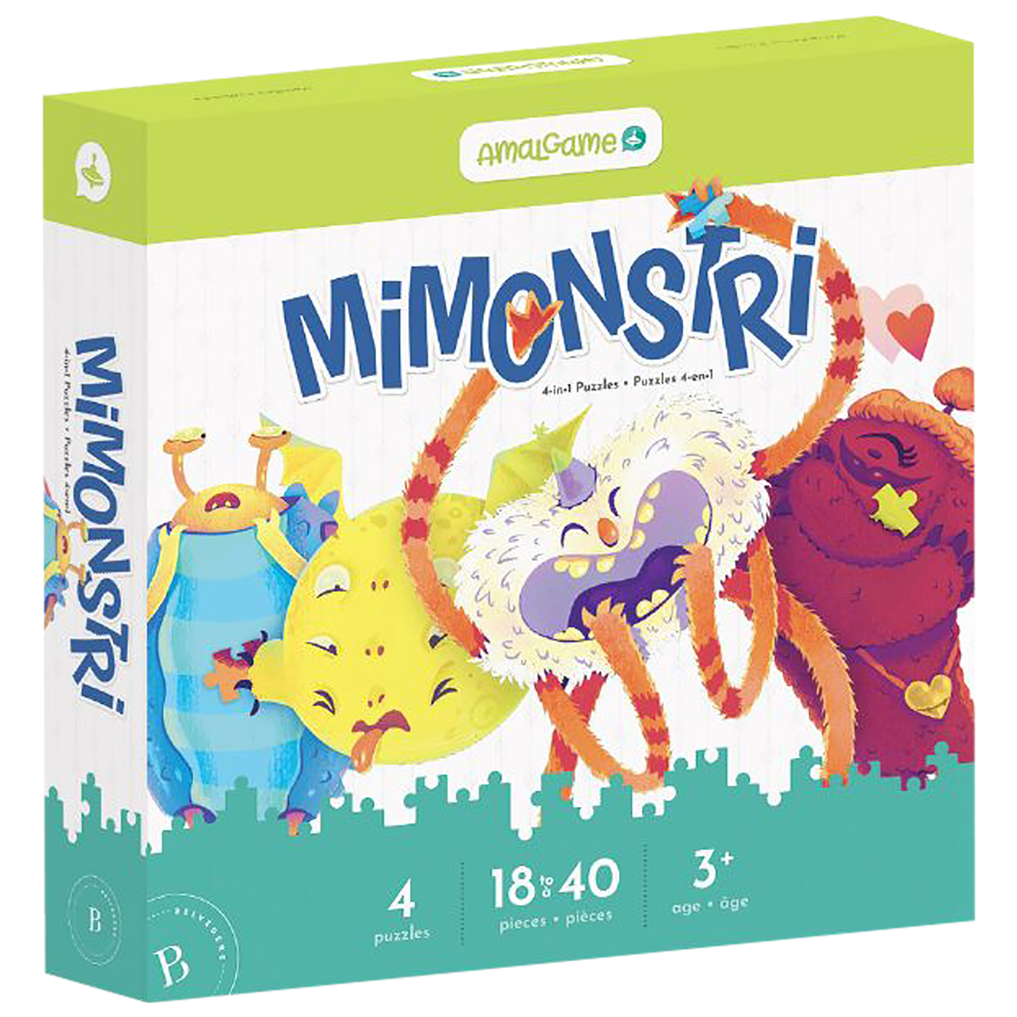 MIMONSTRI PUZZLE - AMALGAME-AMALGAME-Pierre Belvédère