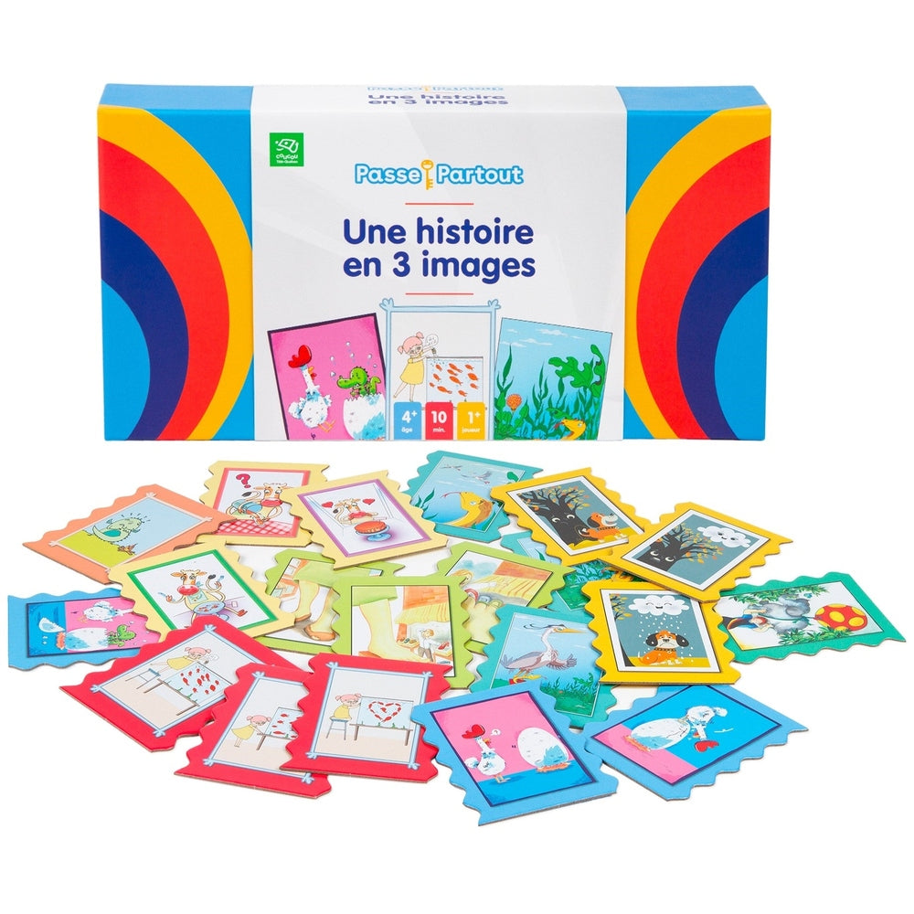 HISTOIRE EN 3 IMAGES PASSE-PARTOUT