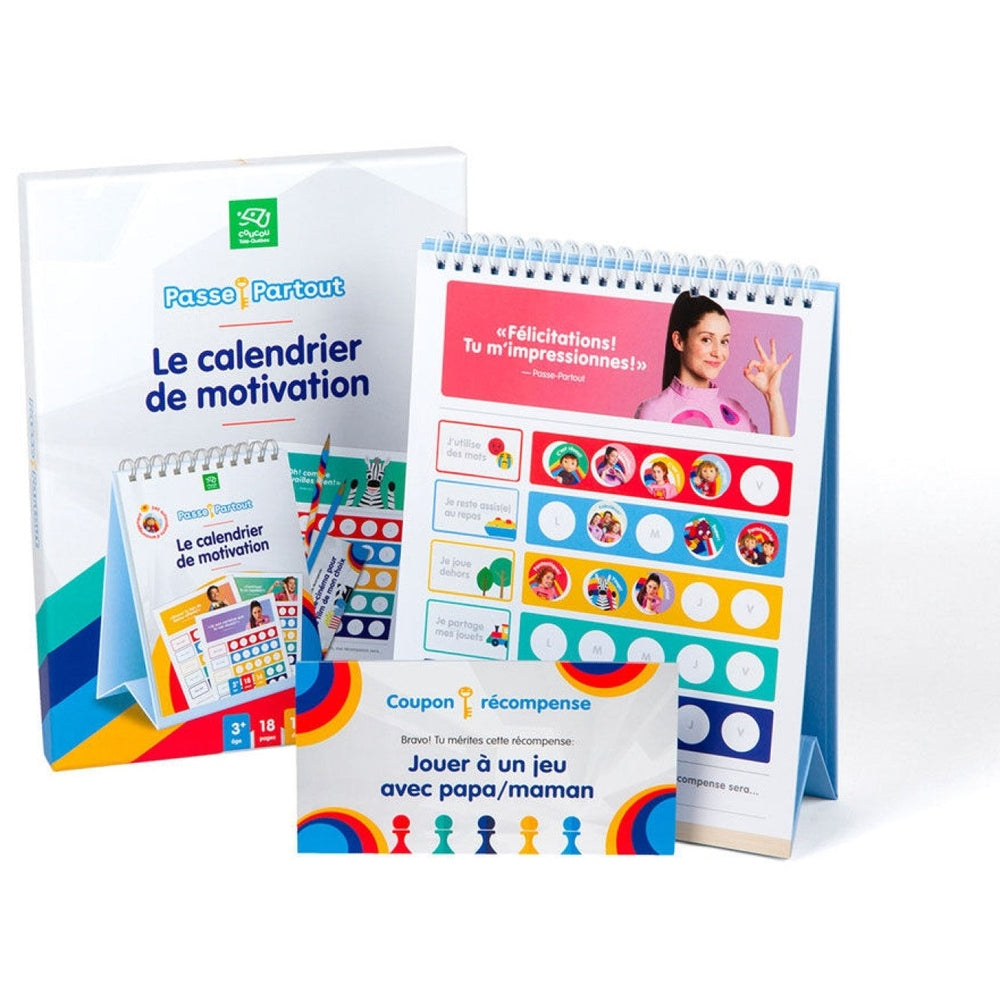 CALENDRIER MOTIVATION PASSE-PARTOUT
