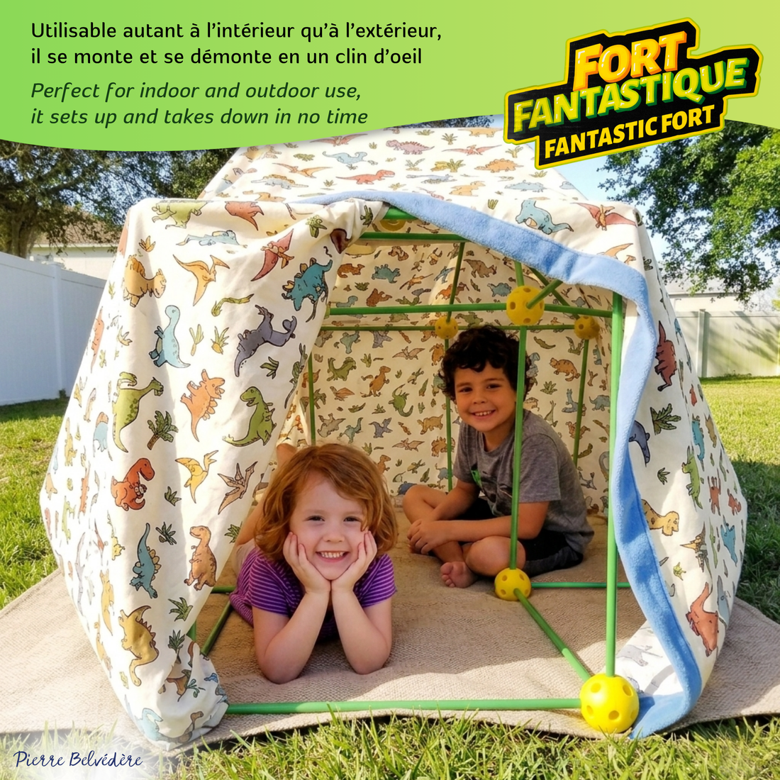FANTASTIC FORT- 72 PIECES