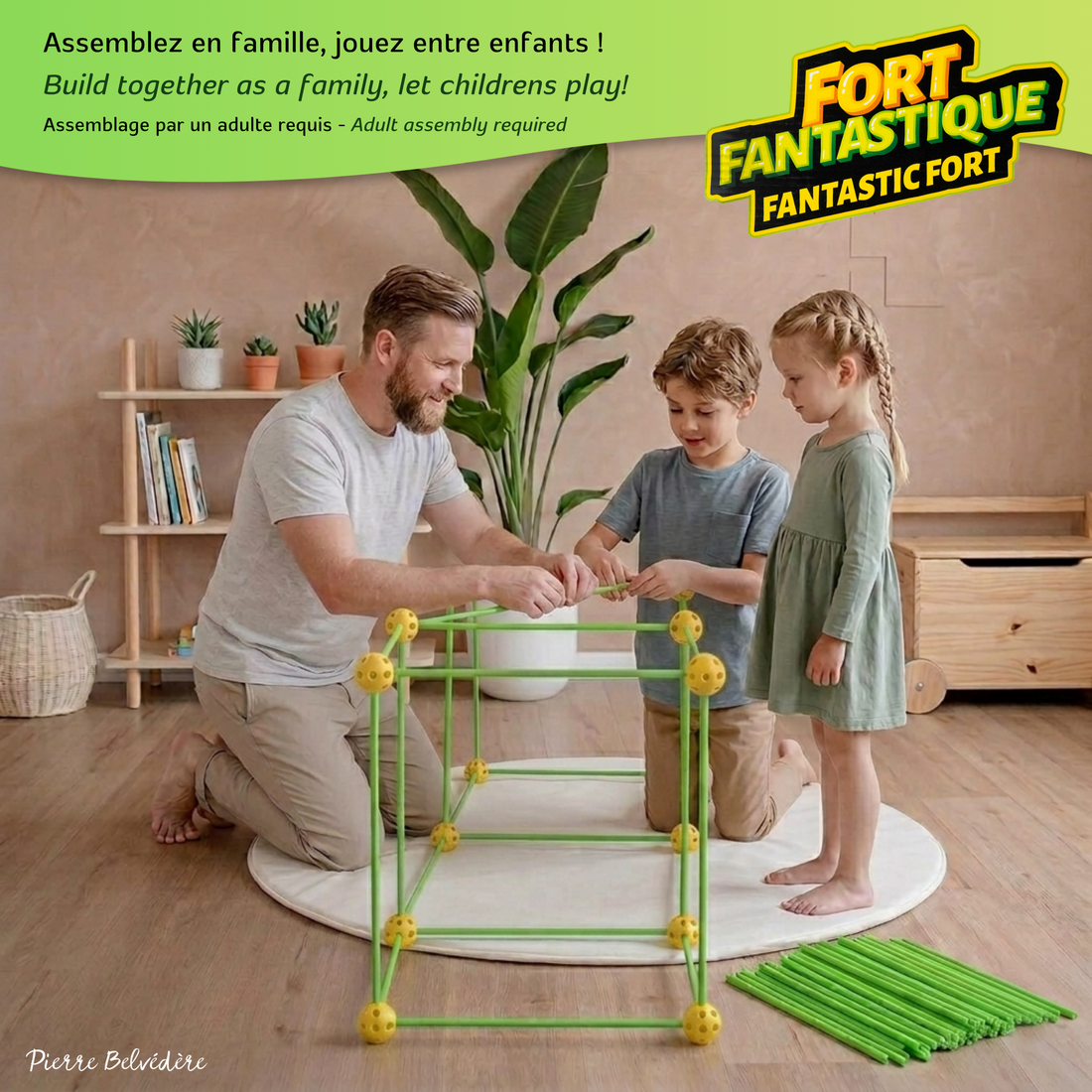 FANTASTIC FORT- 72 PIECES