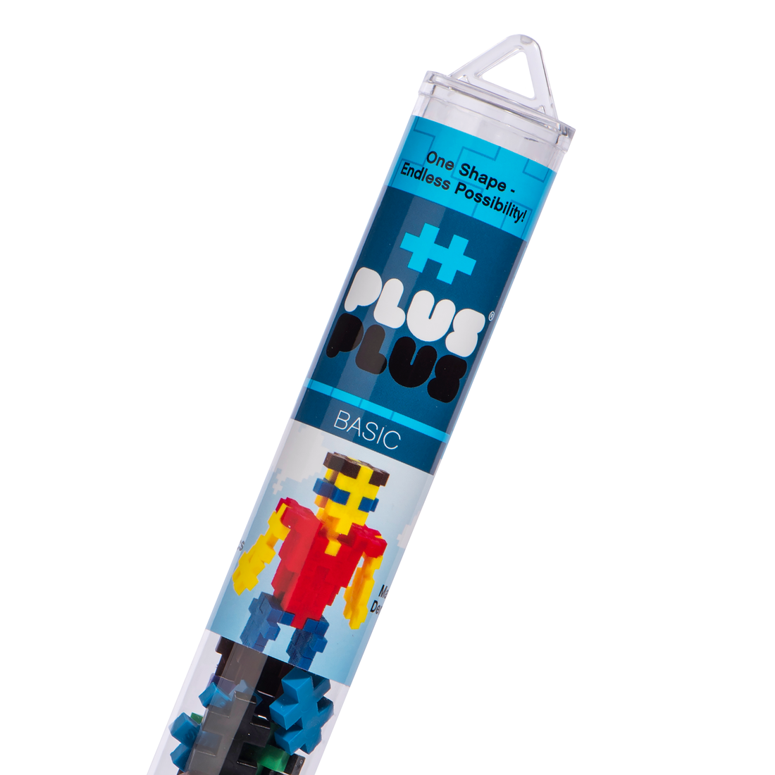 TUBE - MÉLANGE BASIC - 70pcs - PLUS PLUS