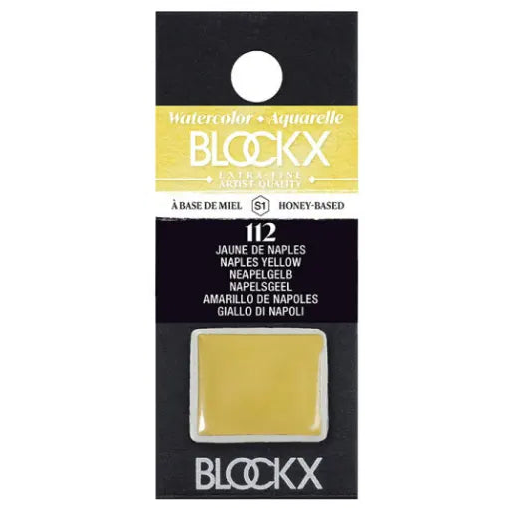 Aquarelle Jaune de Naples - Demi. BLOCKX