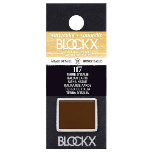 Aquarelle Terre Italienne - Demi. BLOCKX